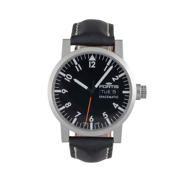 Fortis Spacematic steel automatic men's watch 623.22.158.1  623.22.11L01  [2604475]