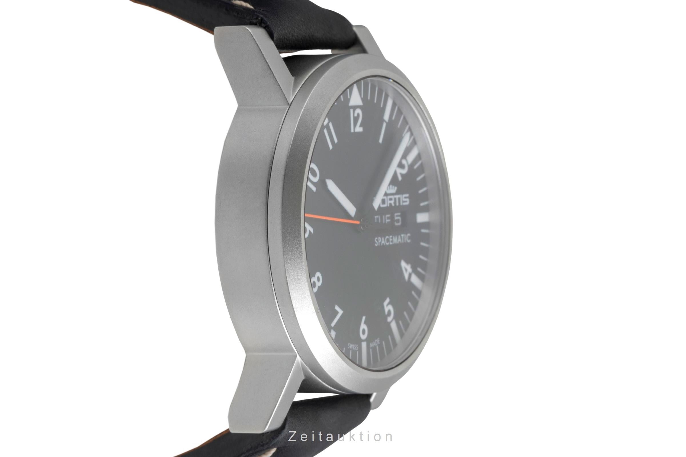 Fortis Spacematic steel automatic men's watch 623.22.158.1  623.22.11L01  [2604475]