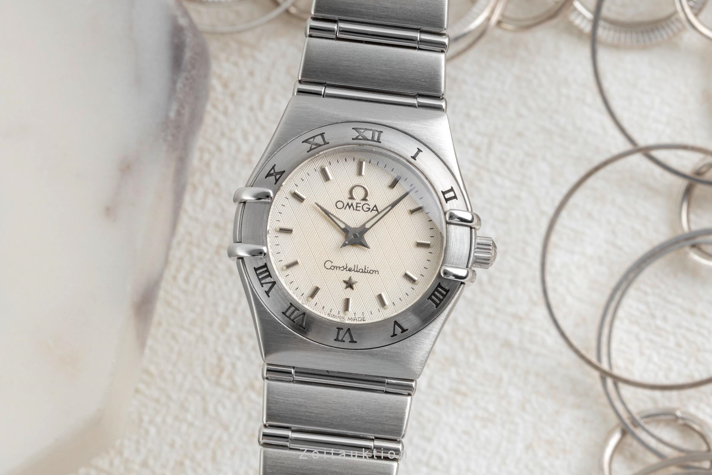 Omega Constellation acero cuarzo reloj para damas  1562.30.00 LP: 3200EUR  [2604476]
