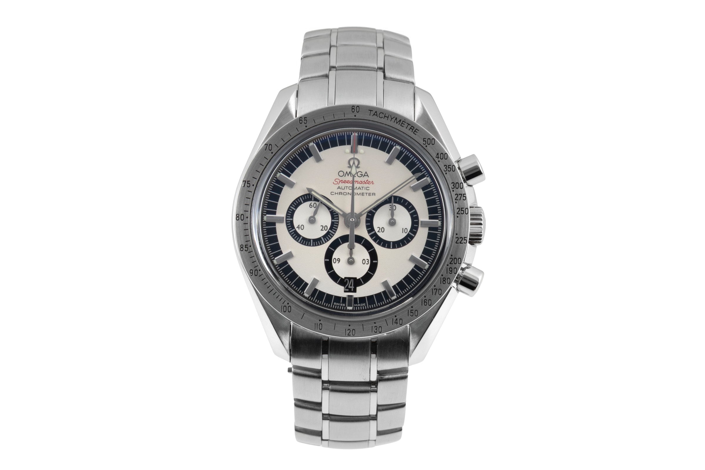 Omega Speedmaster Legend Schumacher Chronograph Automatik Ref. 3506.31.00 B&P [2604479]