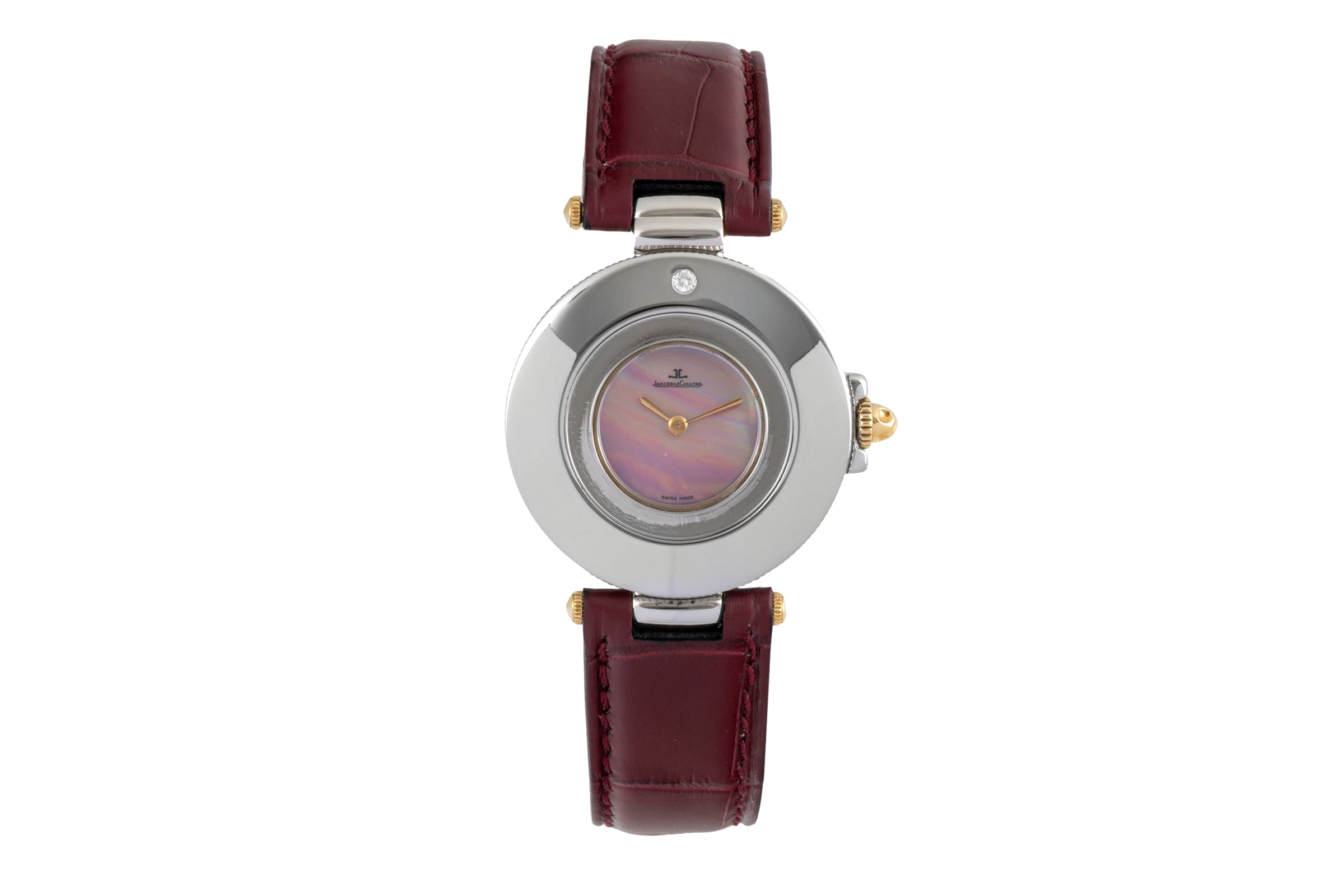 Jaeger LeCoultre Rendesvous acier / or  quartz montre pour femmes 421.5.09  [2604480]