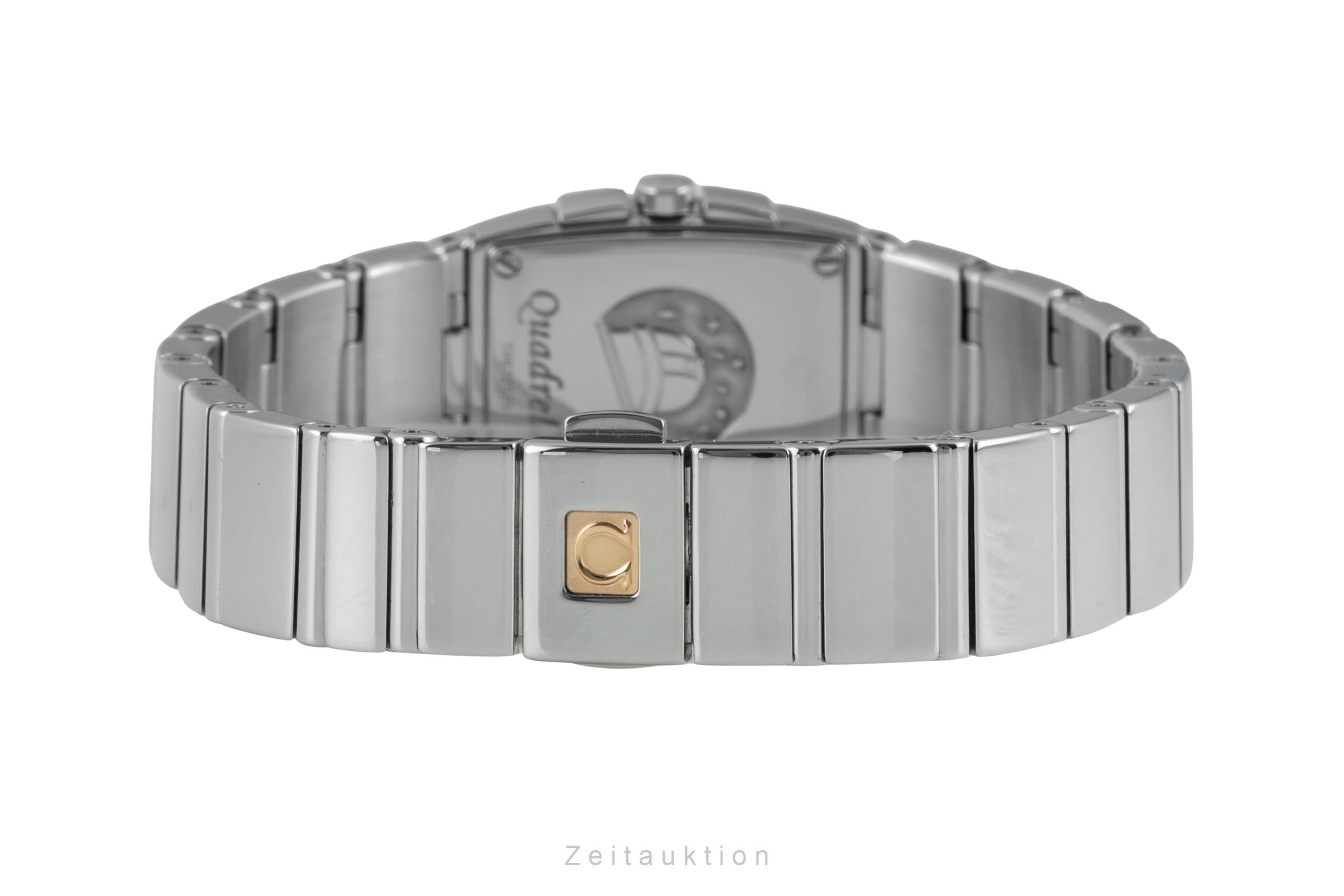 Omega Constellation acero cuarzo reloj para damas  1584.79.00  [2604481]