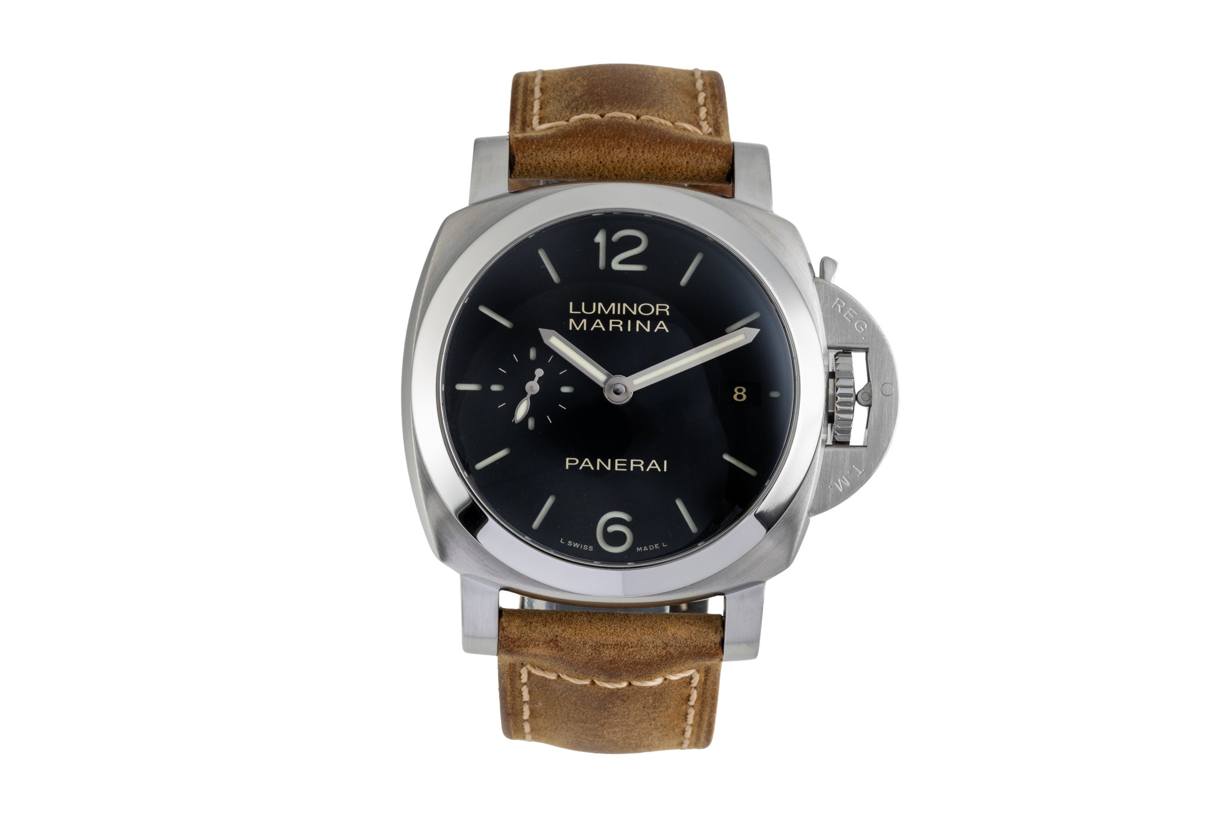 Panerai Luminor Marina steel automatic men's watch PAM00392  [2604482]