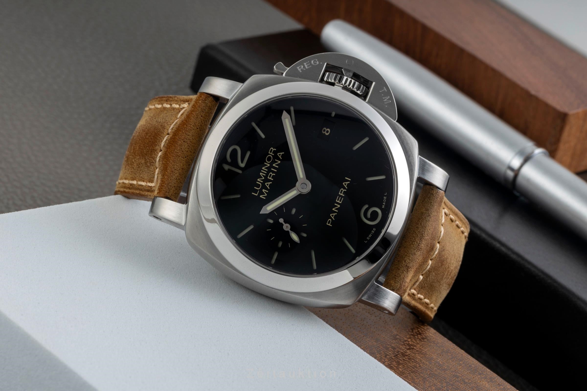 Panerai Luminor 1950 Marina 3 Days Automatic Stahl Ref. PAM00392 B&P 2016 [2604482]
