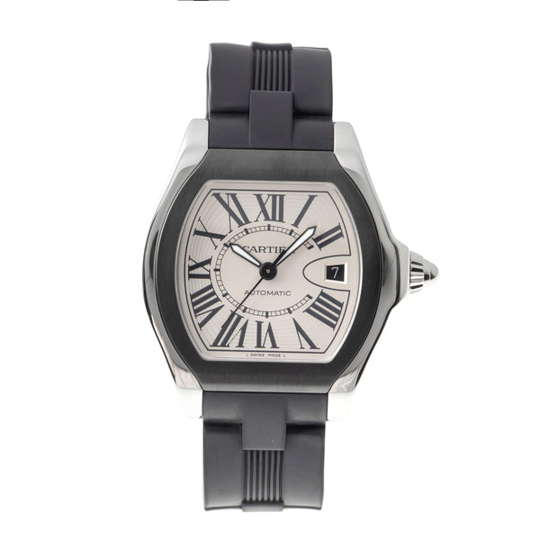 Cartier Roadster steel automatic men's watch W6206018  [2604483]