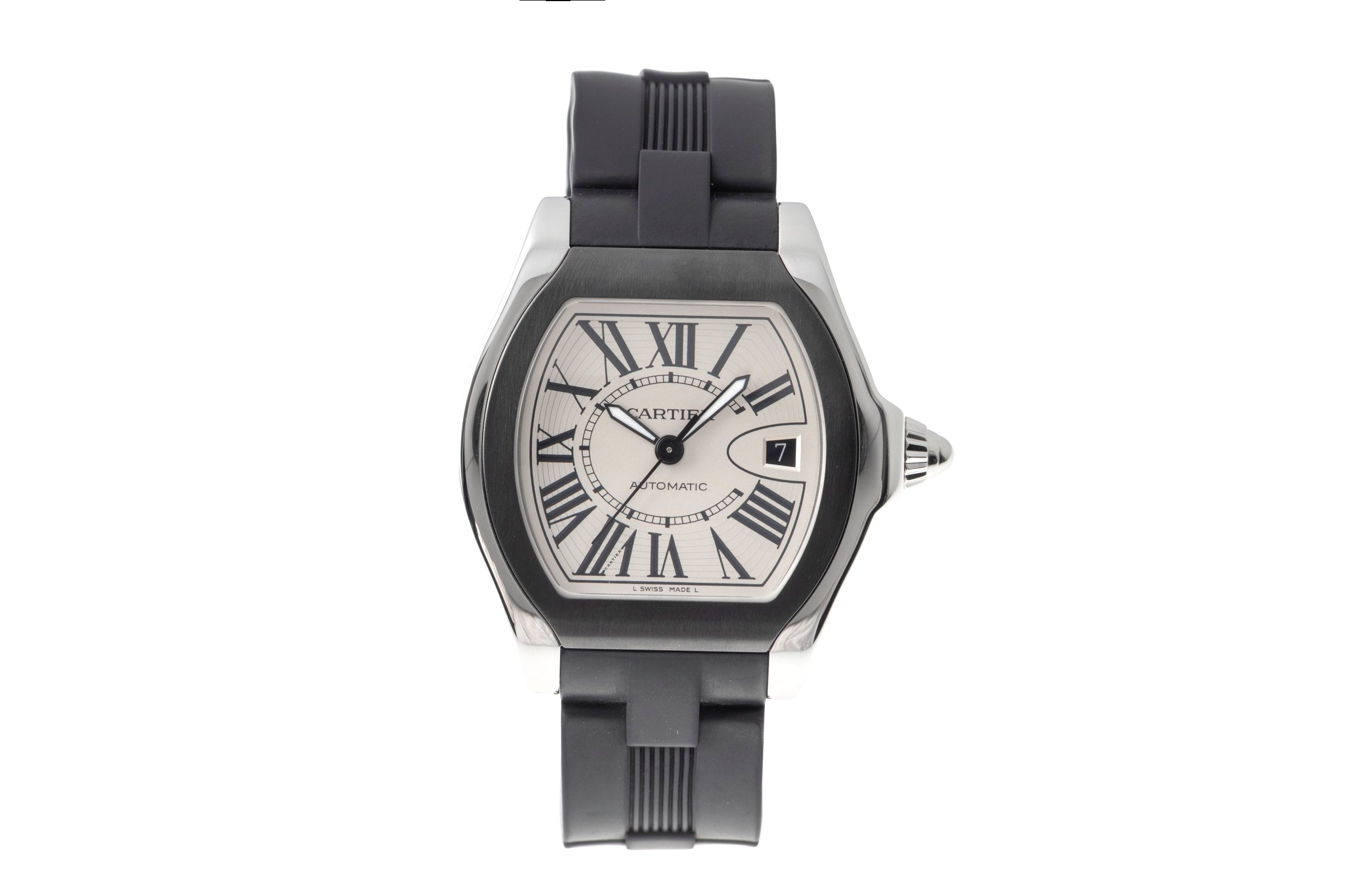 Cartier Roadster steel automatic men's watch W6206018  [2604483]