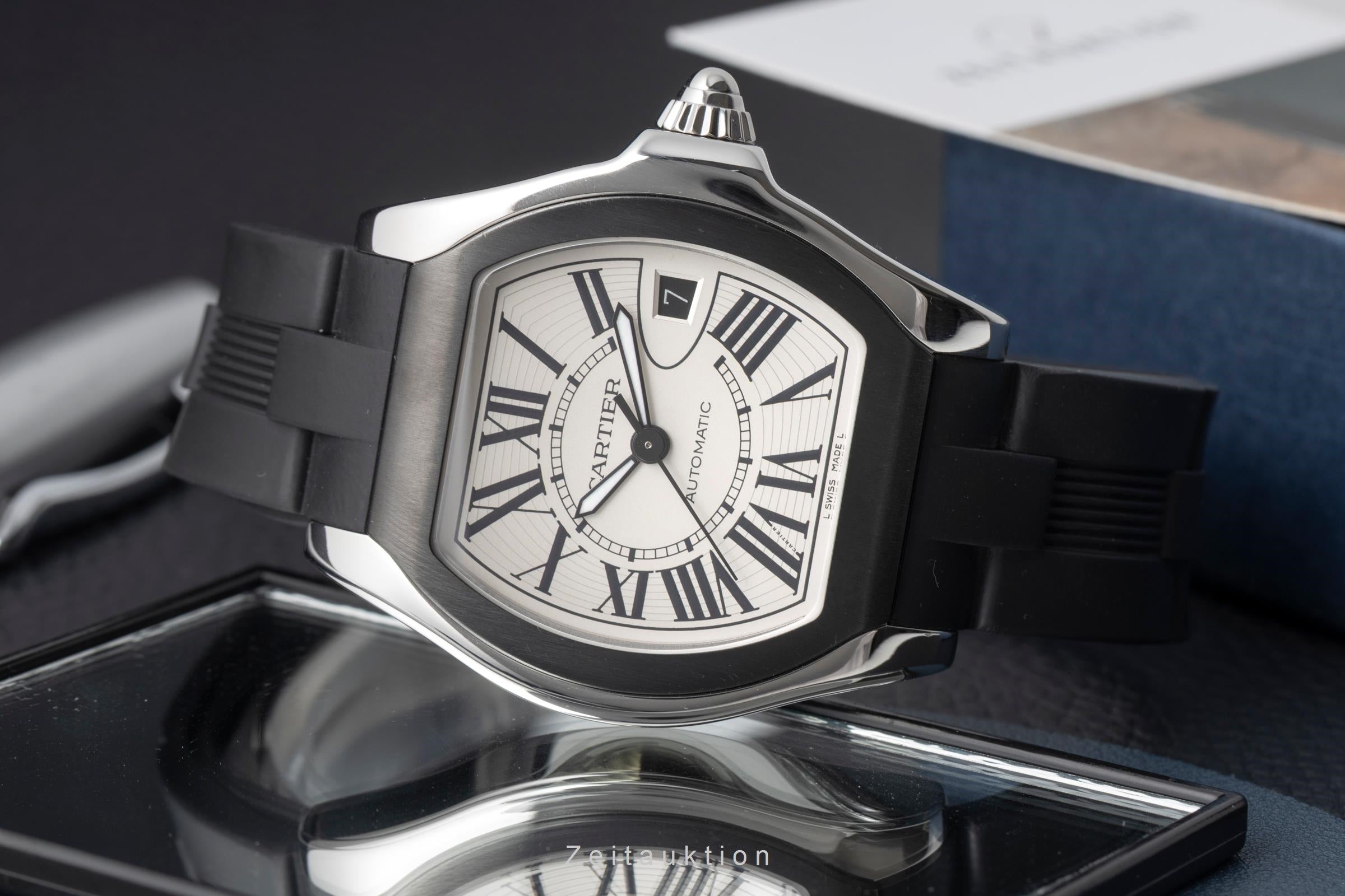Cartier Roadster steel automatic men's watch W6206018  [2604483]
