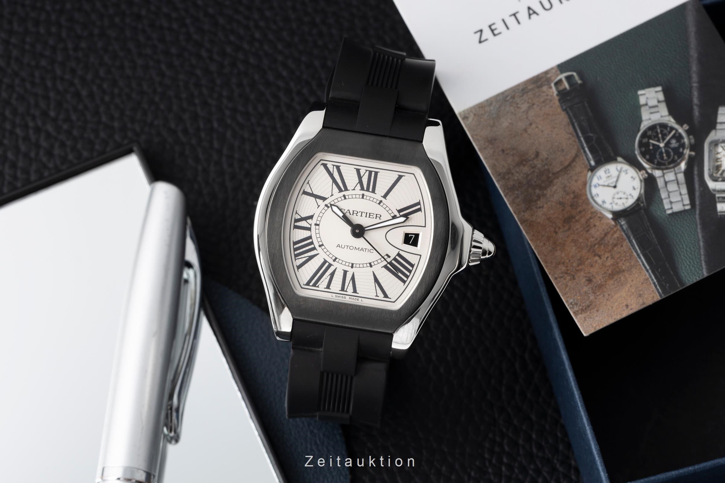 Cartier Roadster steel automatic men's watch W6206018  [2604483]