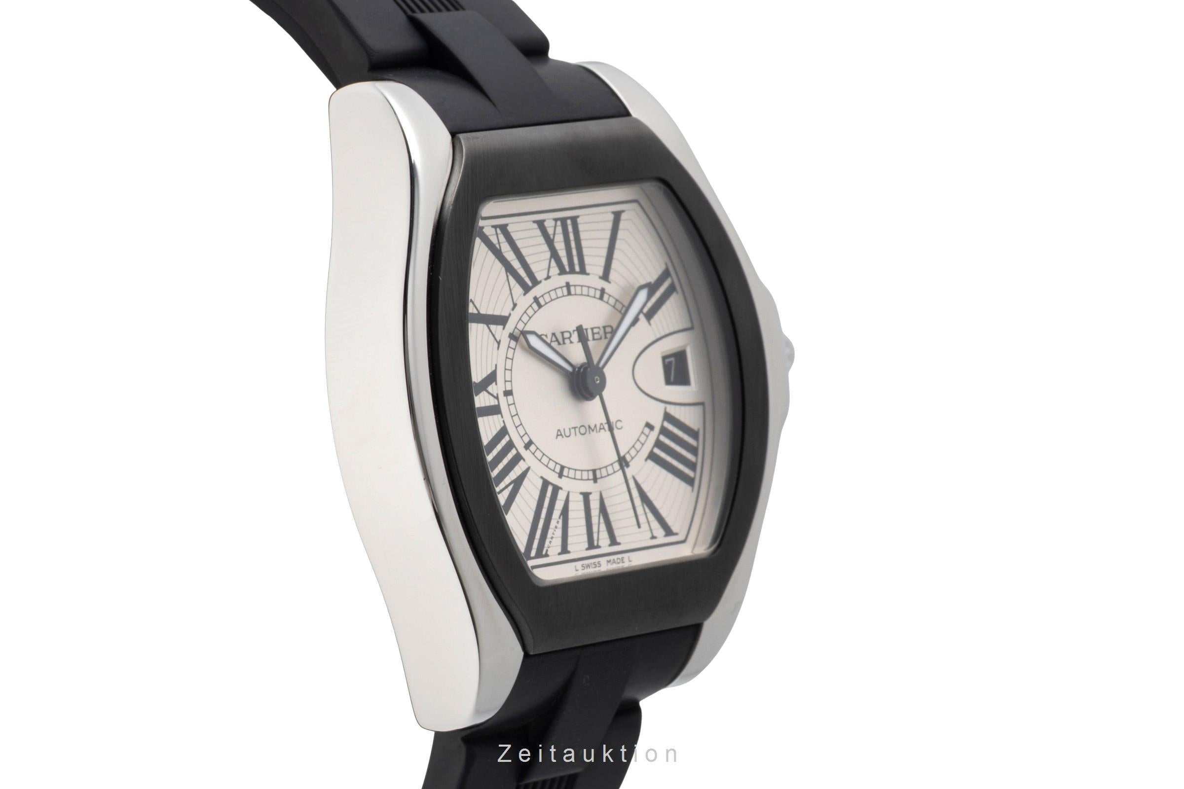 Cartier Roadster steel automatic men's watch W6206018  [2604483]