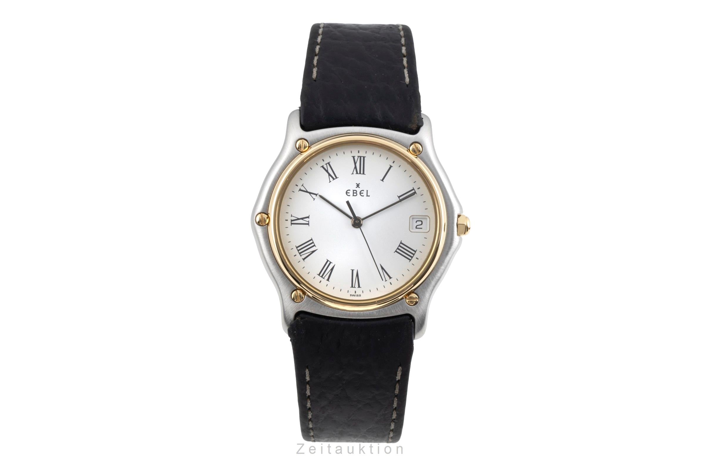 Ebel Classic Wave steel / gold quartz men's watch E1187141  [2604484]