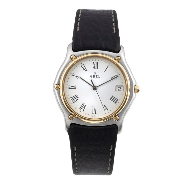 Ebel Classic Wave steel / gold quartz men's watch E1187141  [2604484]
