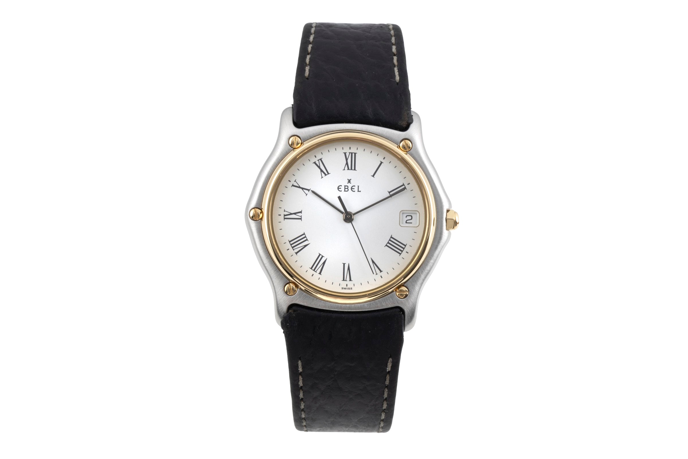 Ebel Classic Wave acero / oro cuarzo reloj para caballeros E1187141  [2604484]