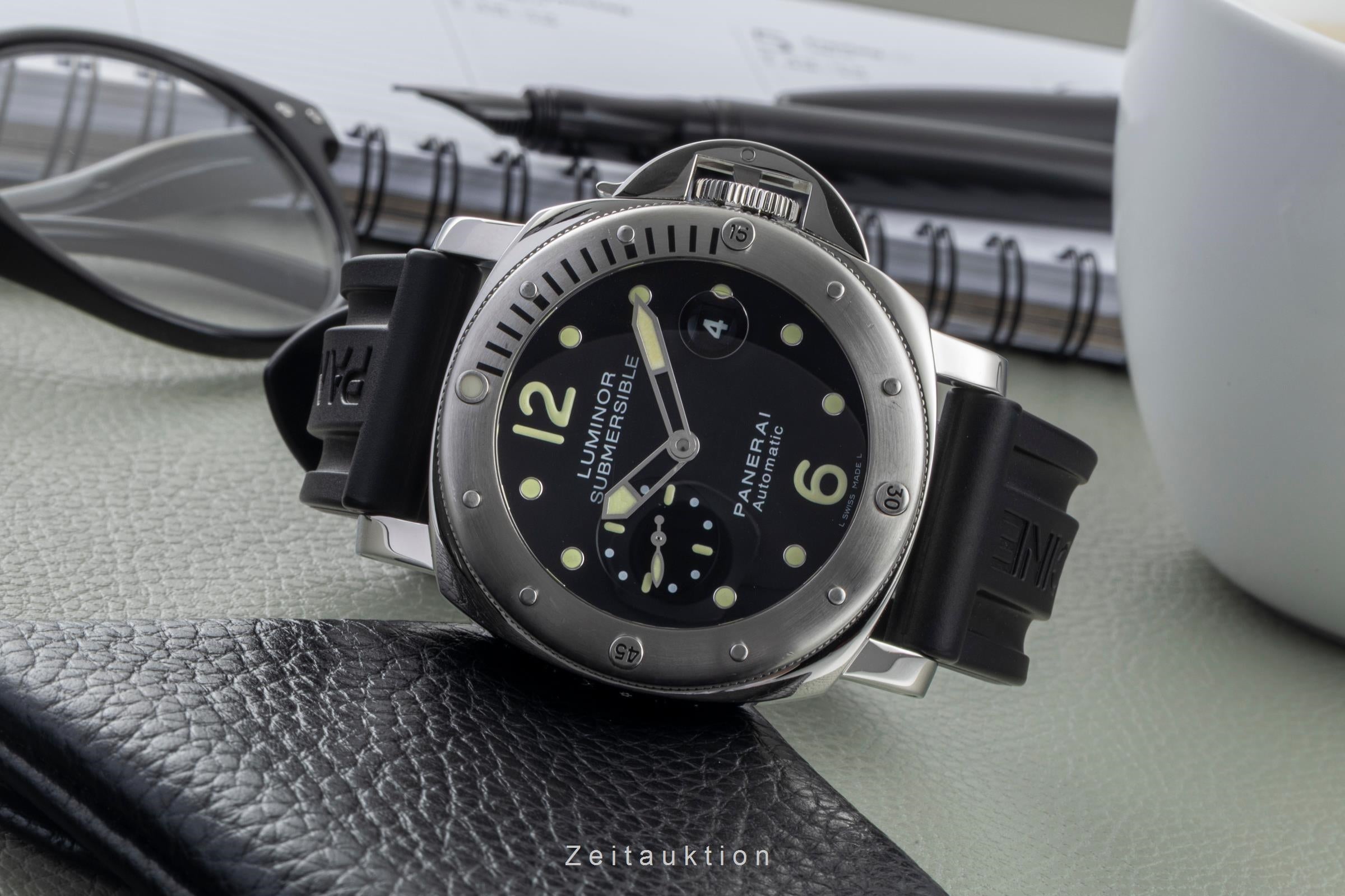 Panerai Submersible acero automático reloj para caballeros PAM00024 LP: 10300EUR  [2604485]