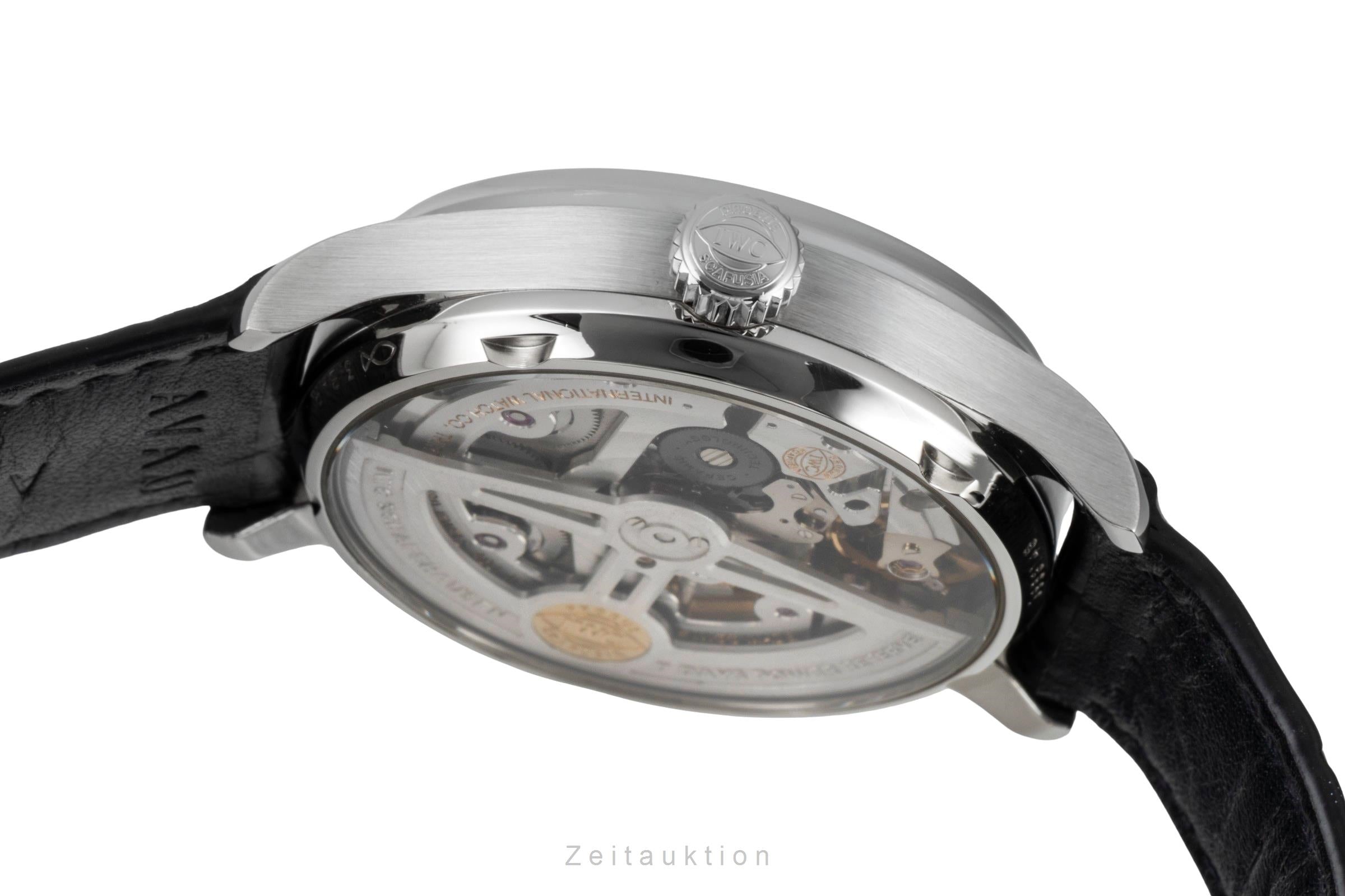 IWC Portugieser steel automatic men's watch IW500704 LP: 14000EUR  [2604487]
