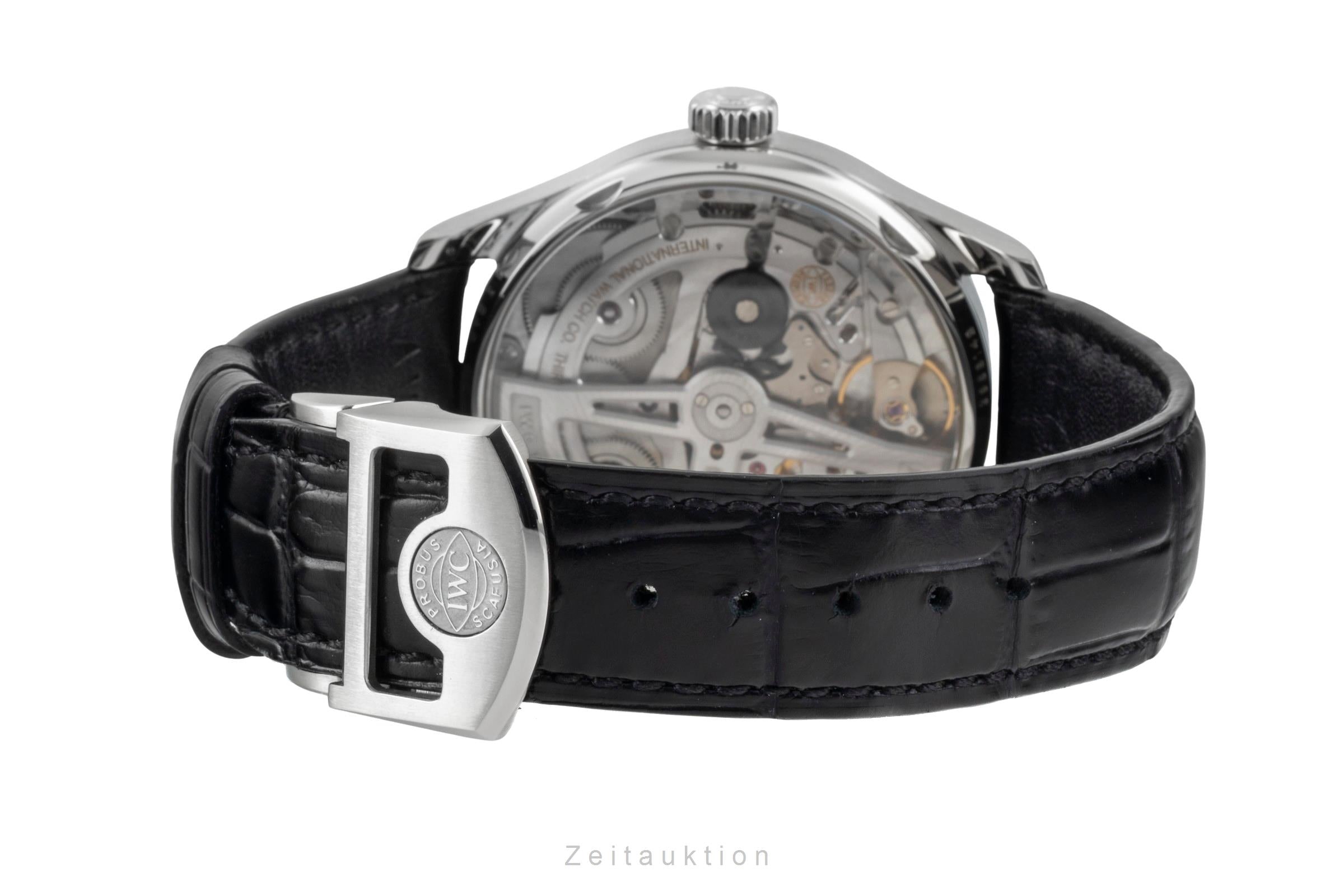 IWC Portugieser steel automatic men's watch IW500704 LP: 14000EUR  [2604487]