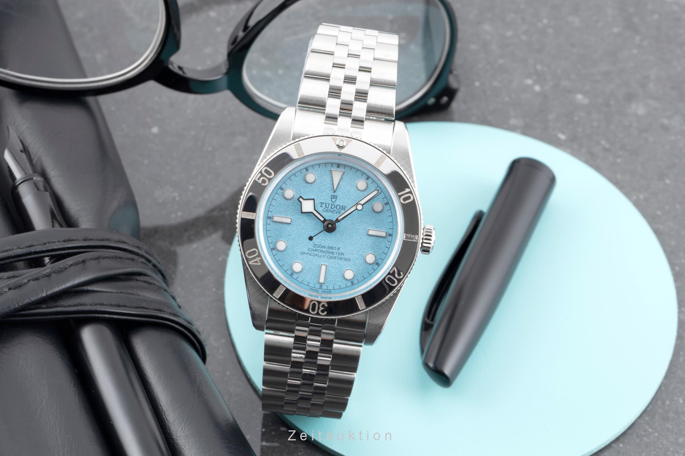 Tudor Black Bay acero automático reloj para caballeros M79000-0001 LP: 4450EUR  [2604490]