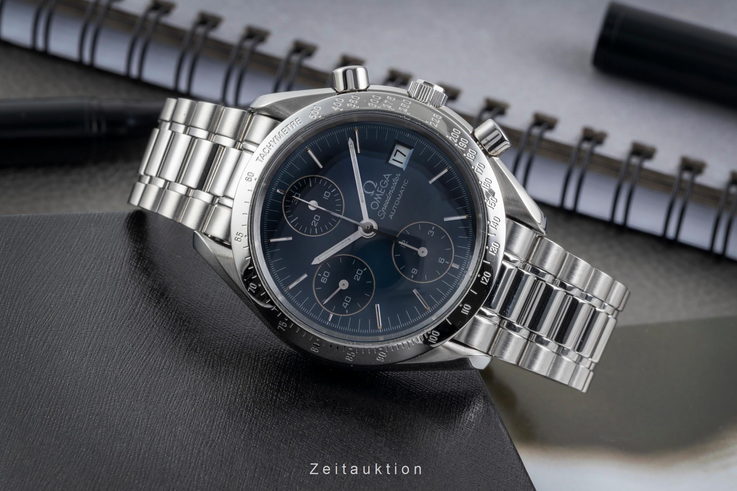 Omega Speedmaster Date chronograph steel automatic men's watch 3511.80.00  [2604492]