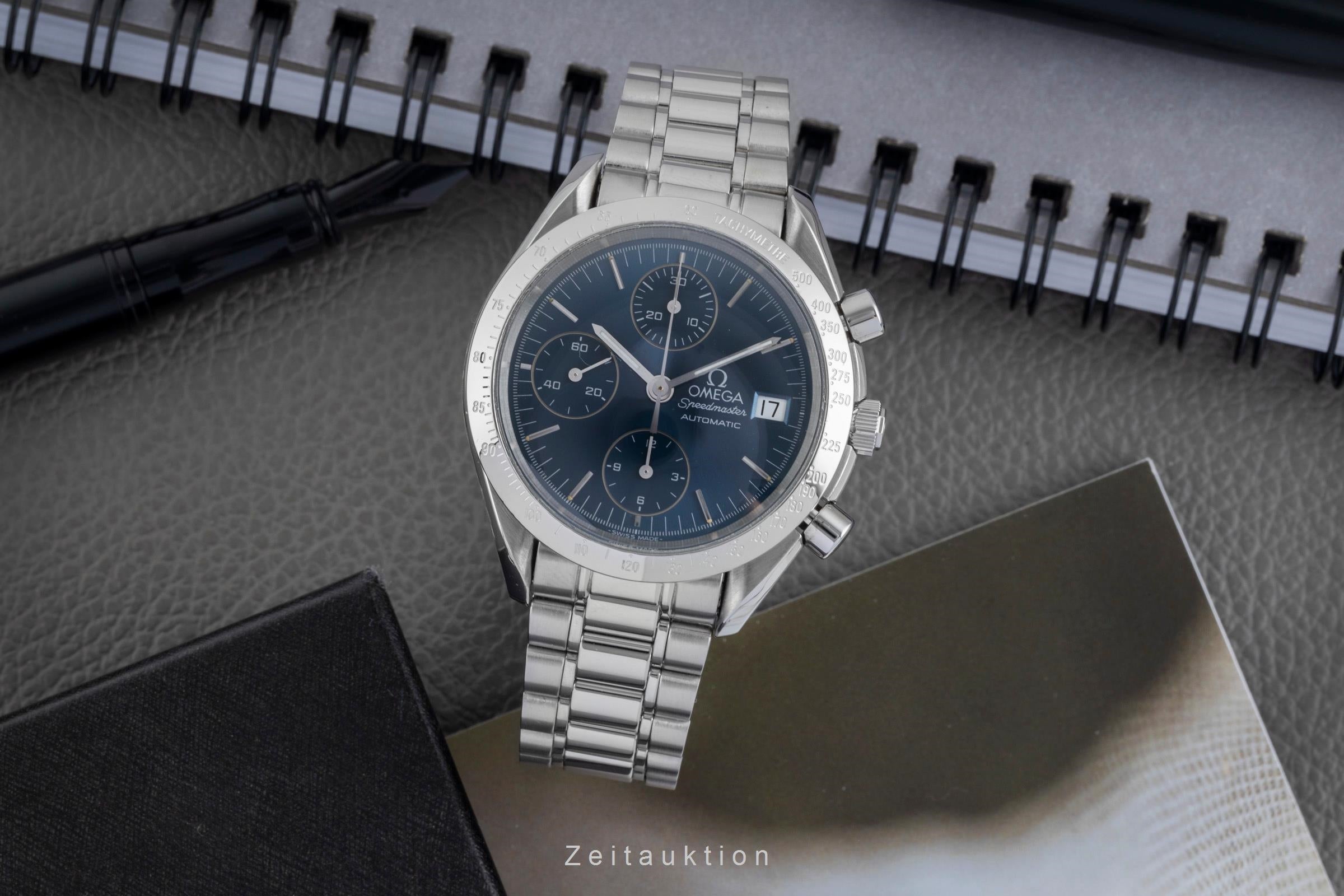 Omega Speedmaster Date chronograph steel automatic men's watch 3511.80.00  [2604492]