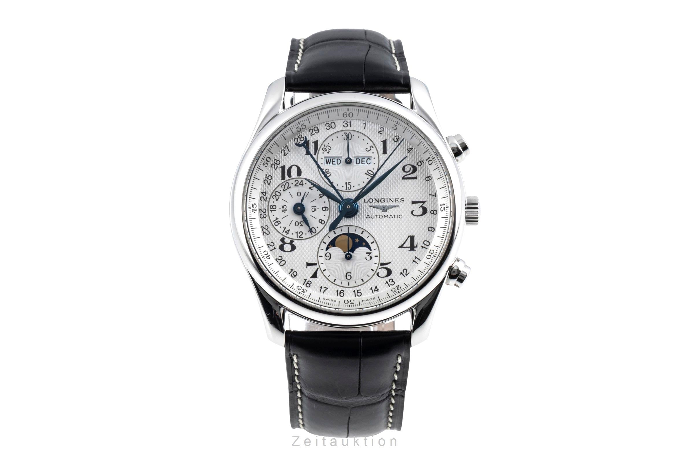 Longines Master Collection chronograph steel automatic men's watch L2.673.4  [2604493]