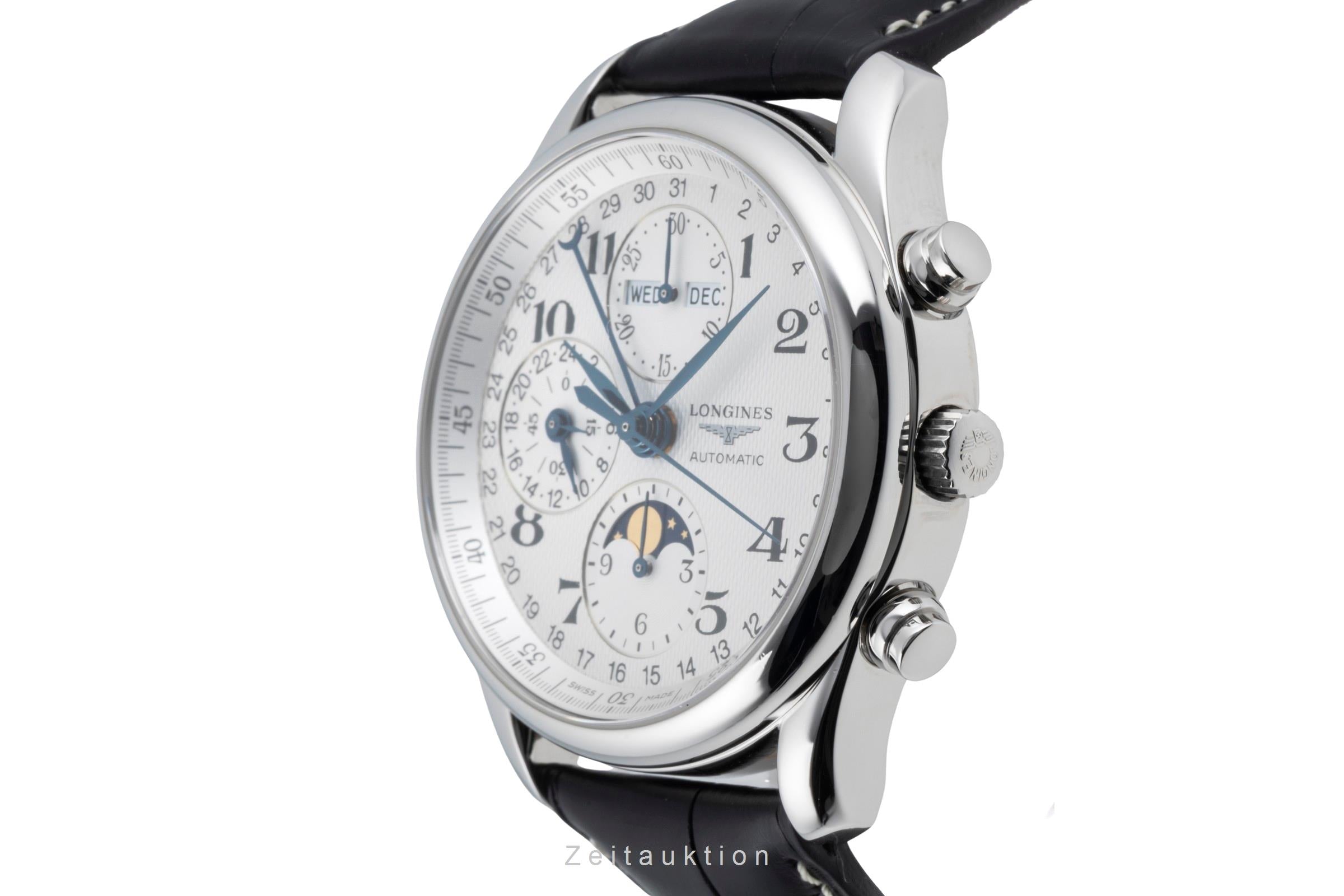 Longines Master Collection chronograph steel automatic men's watch L2.673.4  [2604493]