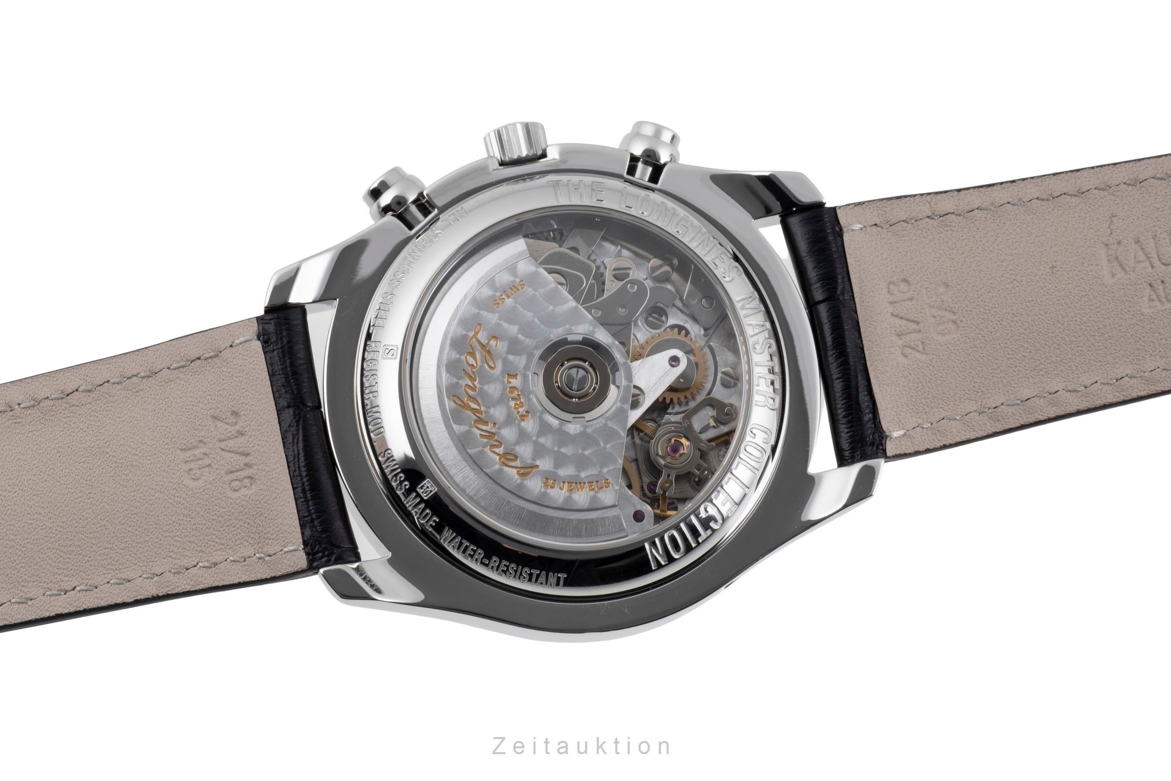 Longines Master Collection chronograph steel automatic men's watch L2.673.4  [2604493]