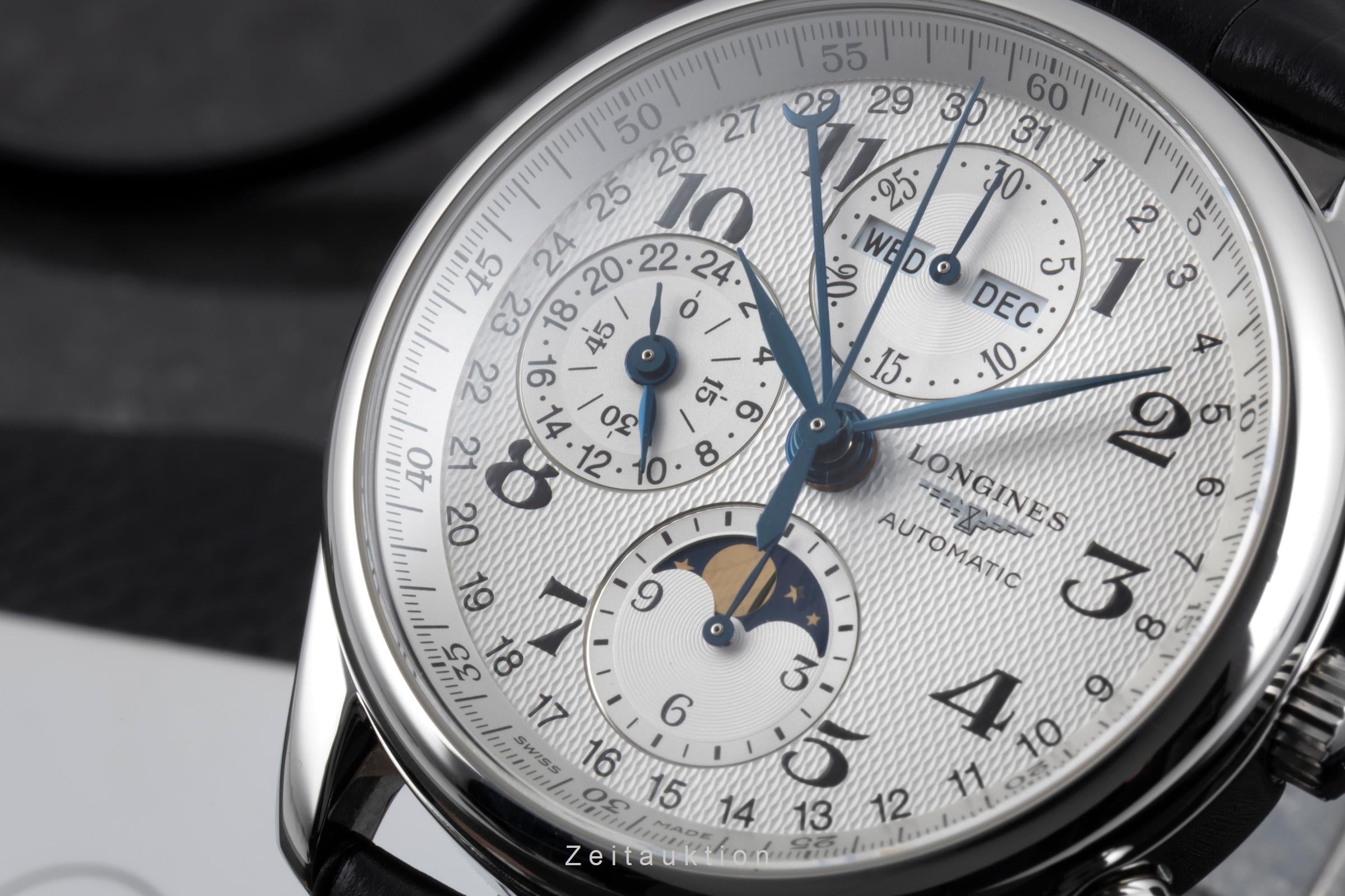 Longines Master Collection chronograph steel automatic men's watch L2.673.4  [2604493]