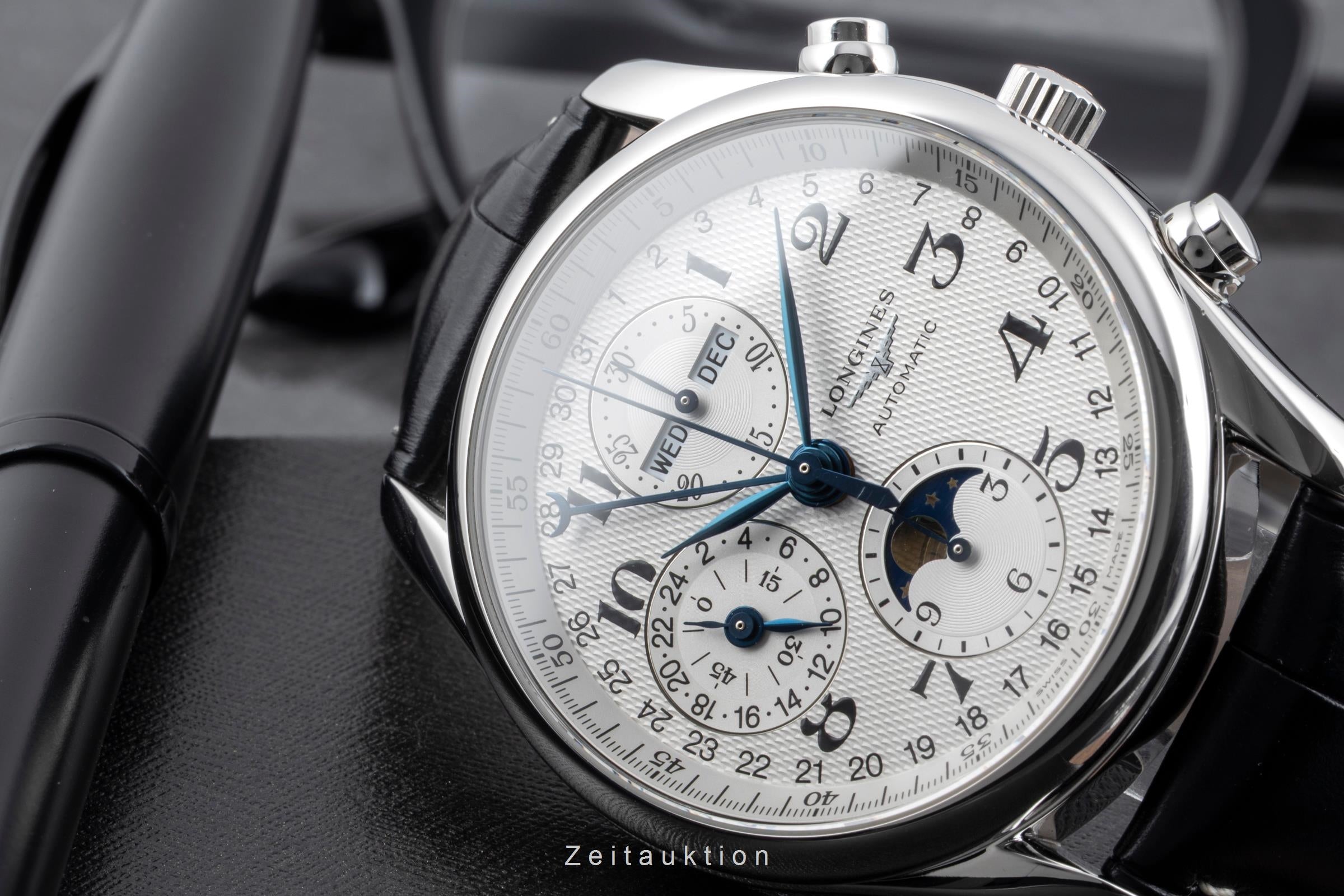 Longines Master Collection chronograph steel automatic men's watch L2.673.4  [2604493]