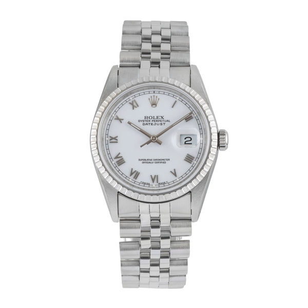 Rolex Datejust acero automático reloj para caballeros 16220  [2604494]