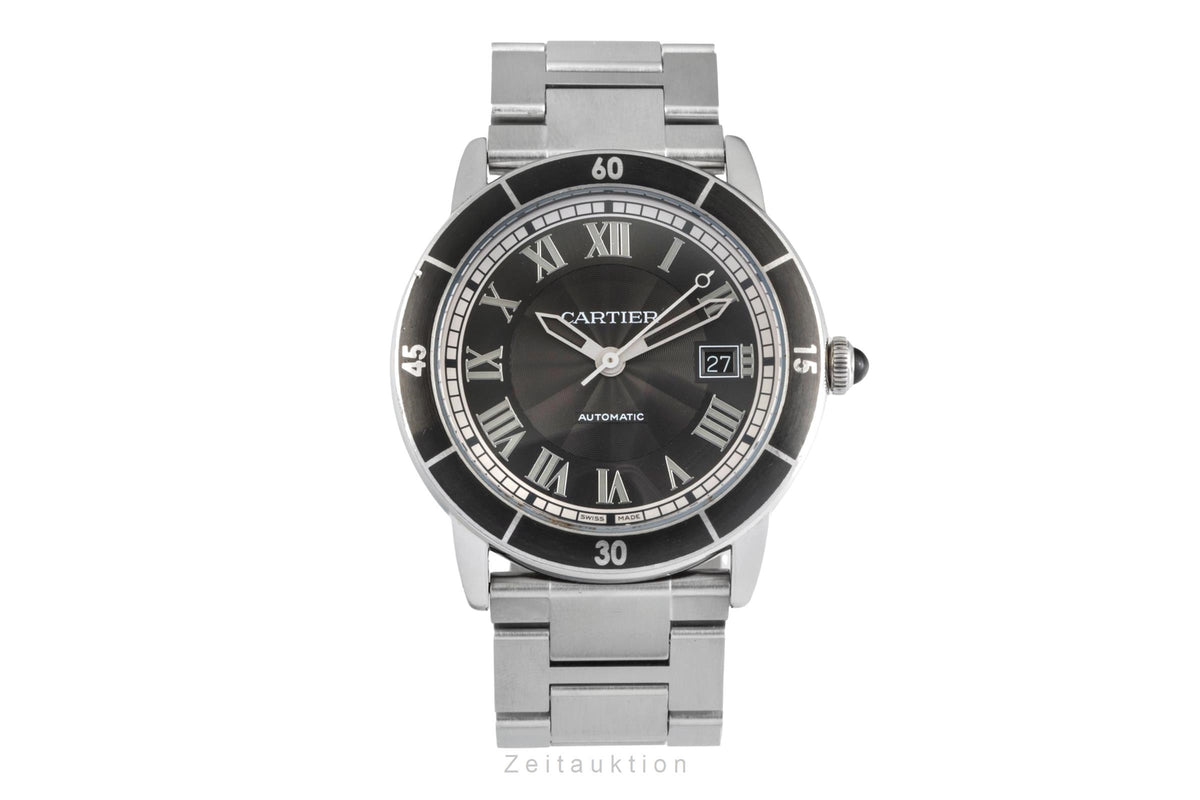 Cartier Croisiere steel automatic men's watch WSRN0011  [2604495]