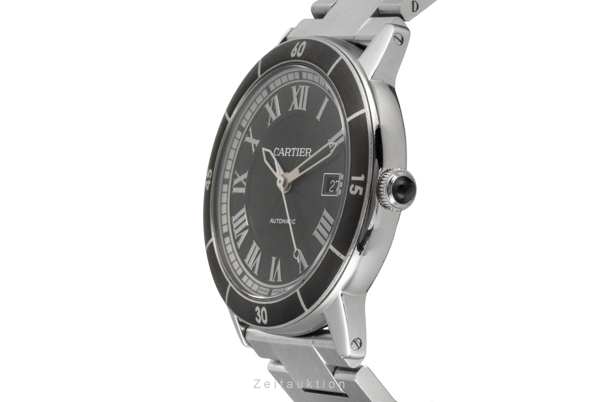 Cartier Croisiere steel automatic men's watch WSRN0011  [2604495]