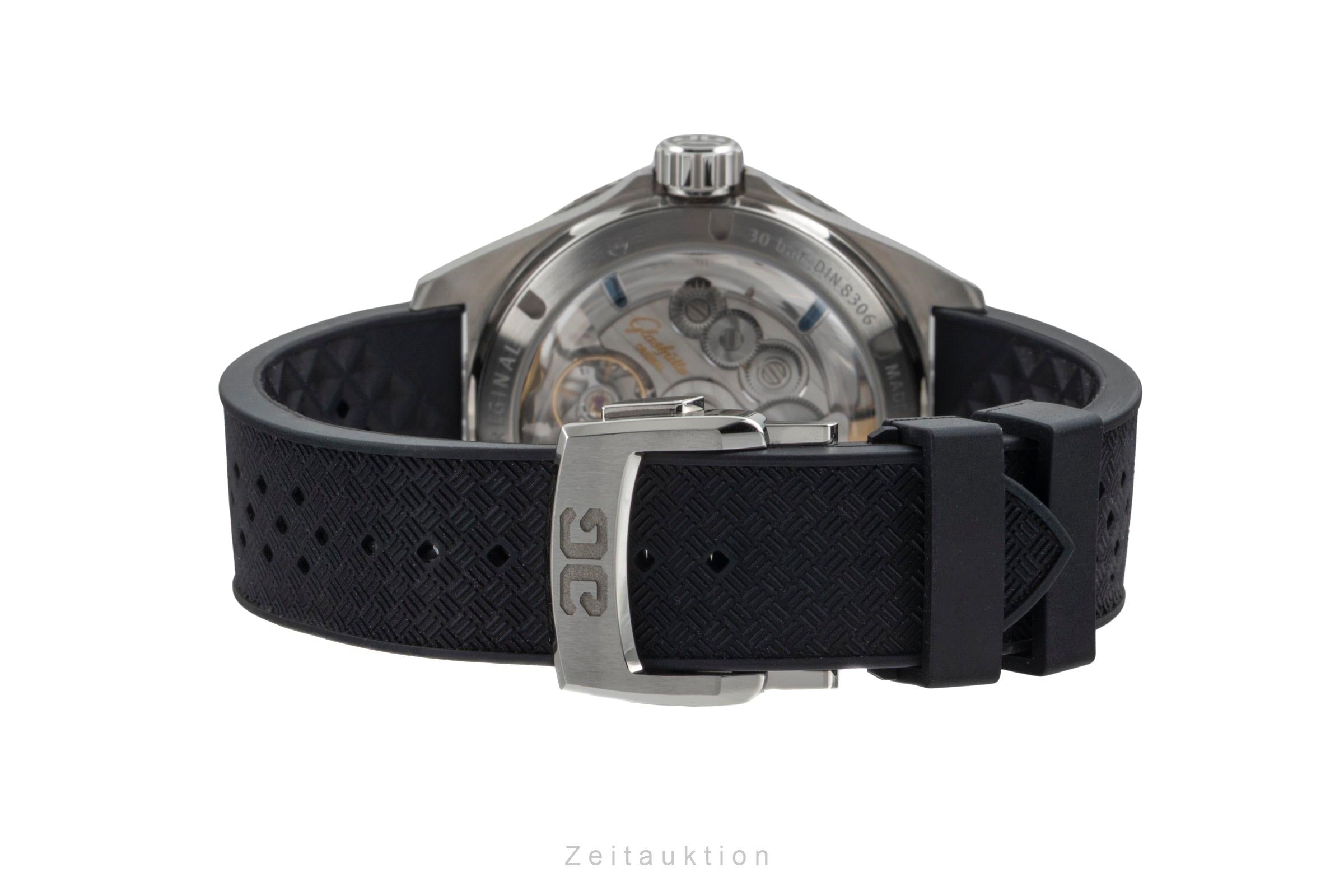 Glashütte SeaQ acier automatique montre pour hommes 1-36-13-01-80-33 LP: 12700EUR  [2604496]