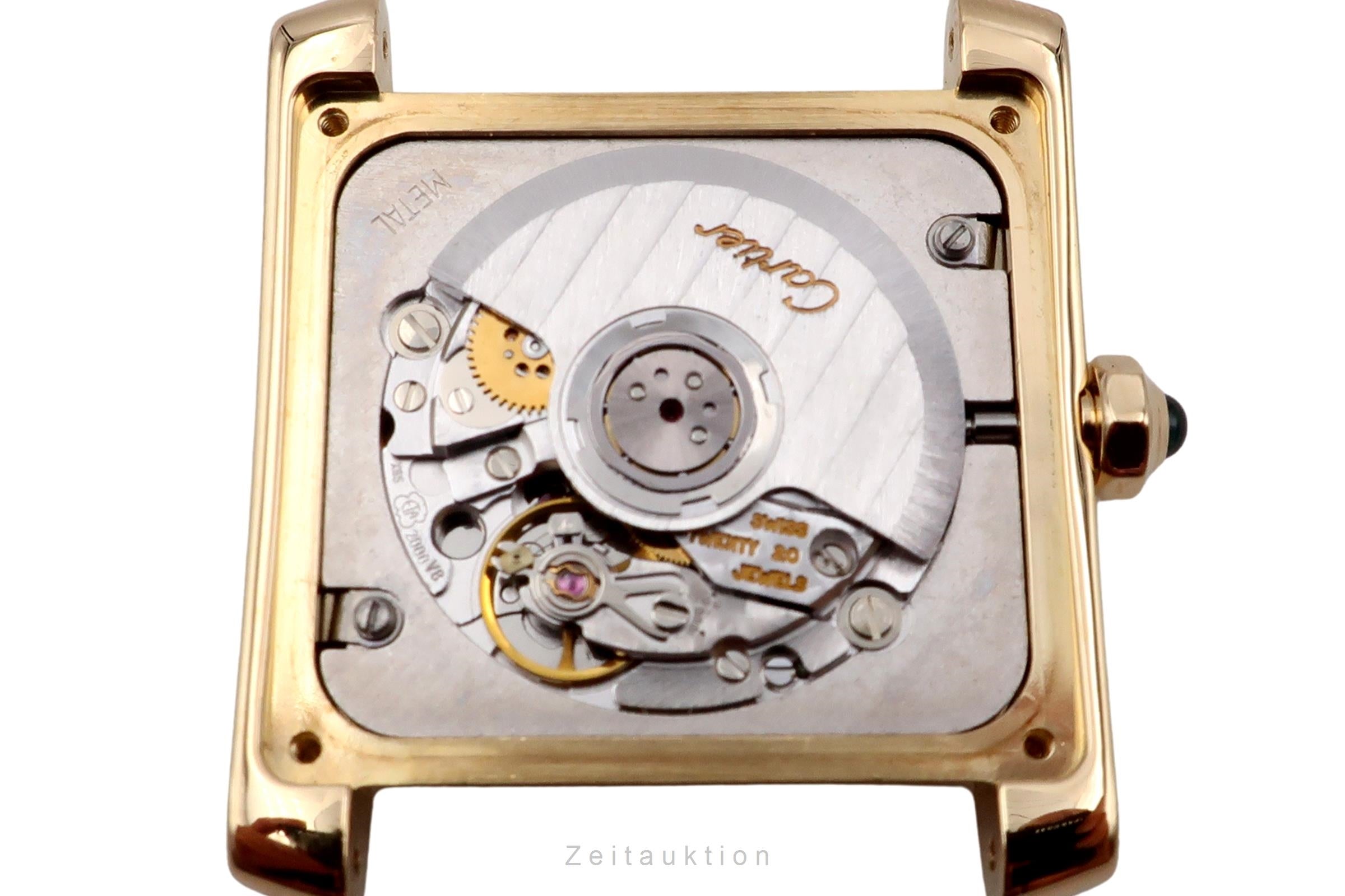 Cartier Tank Francaise oro 18 ct automatismo orologio da uomo W50001R2  [2604497]