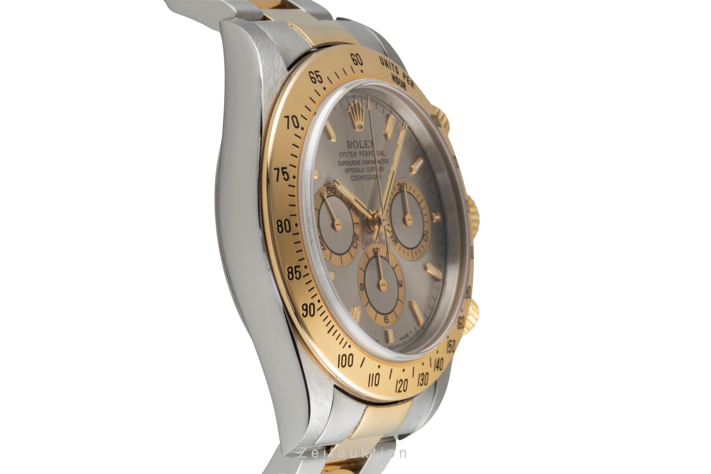 Rolex Daytona cronógrafo acero / oro automático reloj para caballeros 16523 LP: 23650EUR  [2604499]