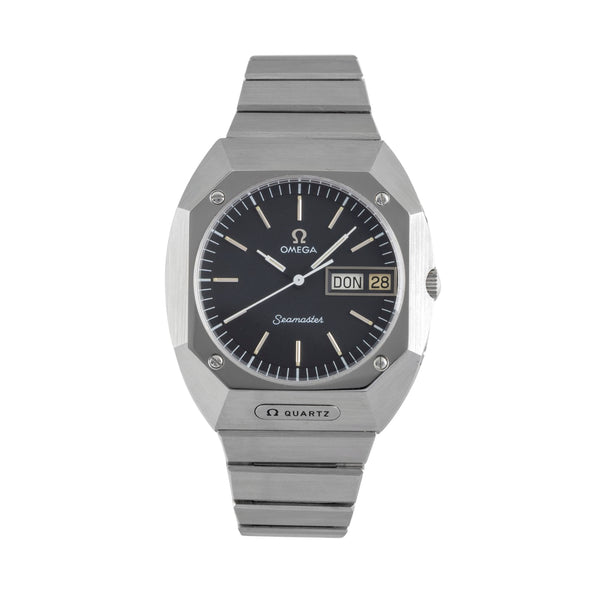 Omega Seamaster Stahl Quarz Herrenuhr Ref. ST 396.0840 Vintage Klassiker  [2604501]