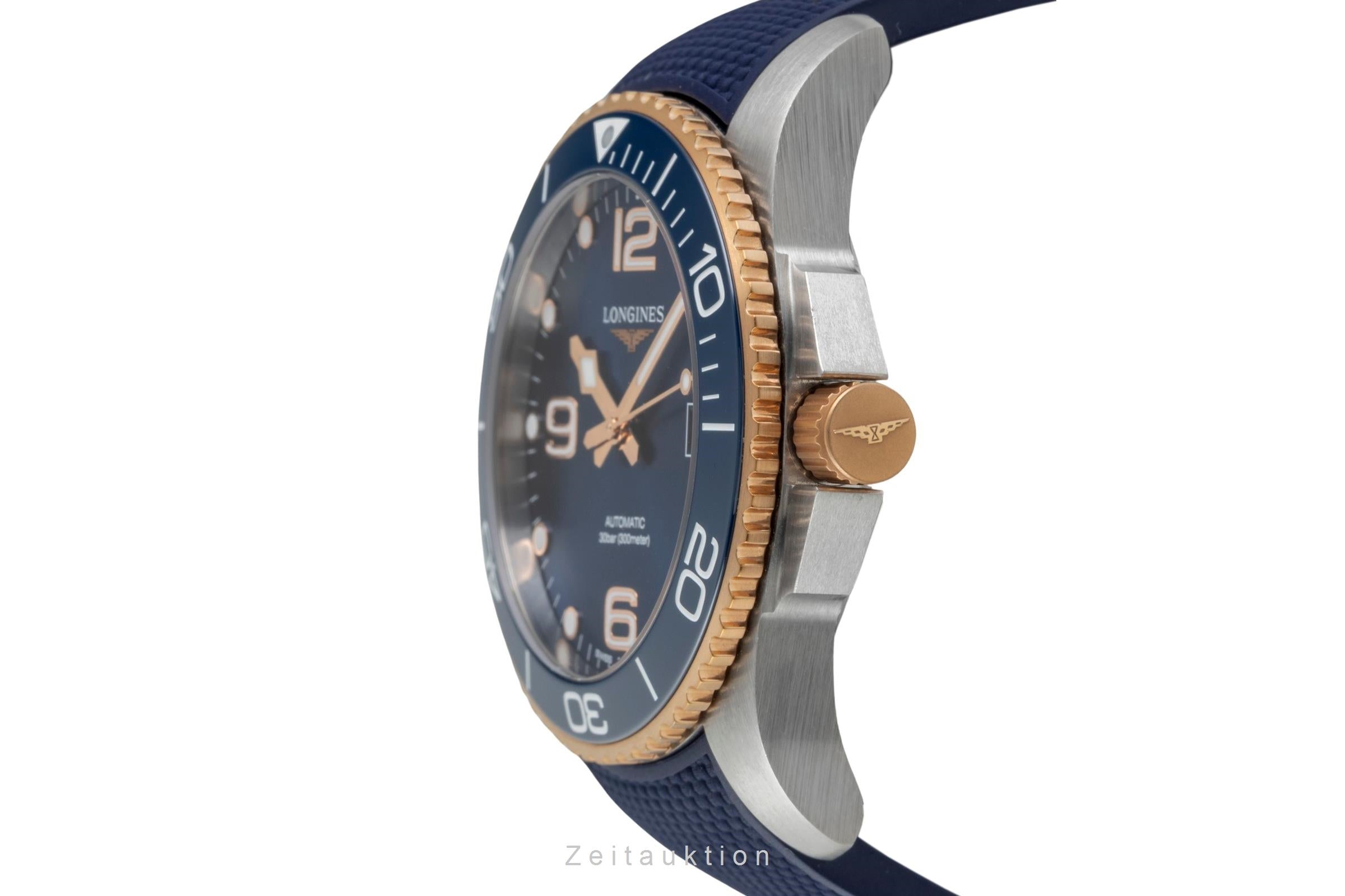 Longines Hydro Conquest Stahl Automatik Herrenuhr Ref. L3.781.3.98.9  B&P 2025 [2604503]
