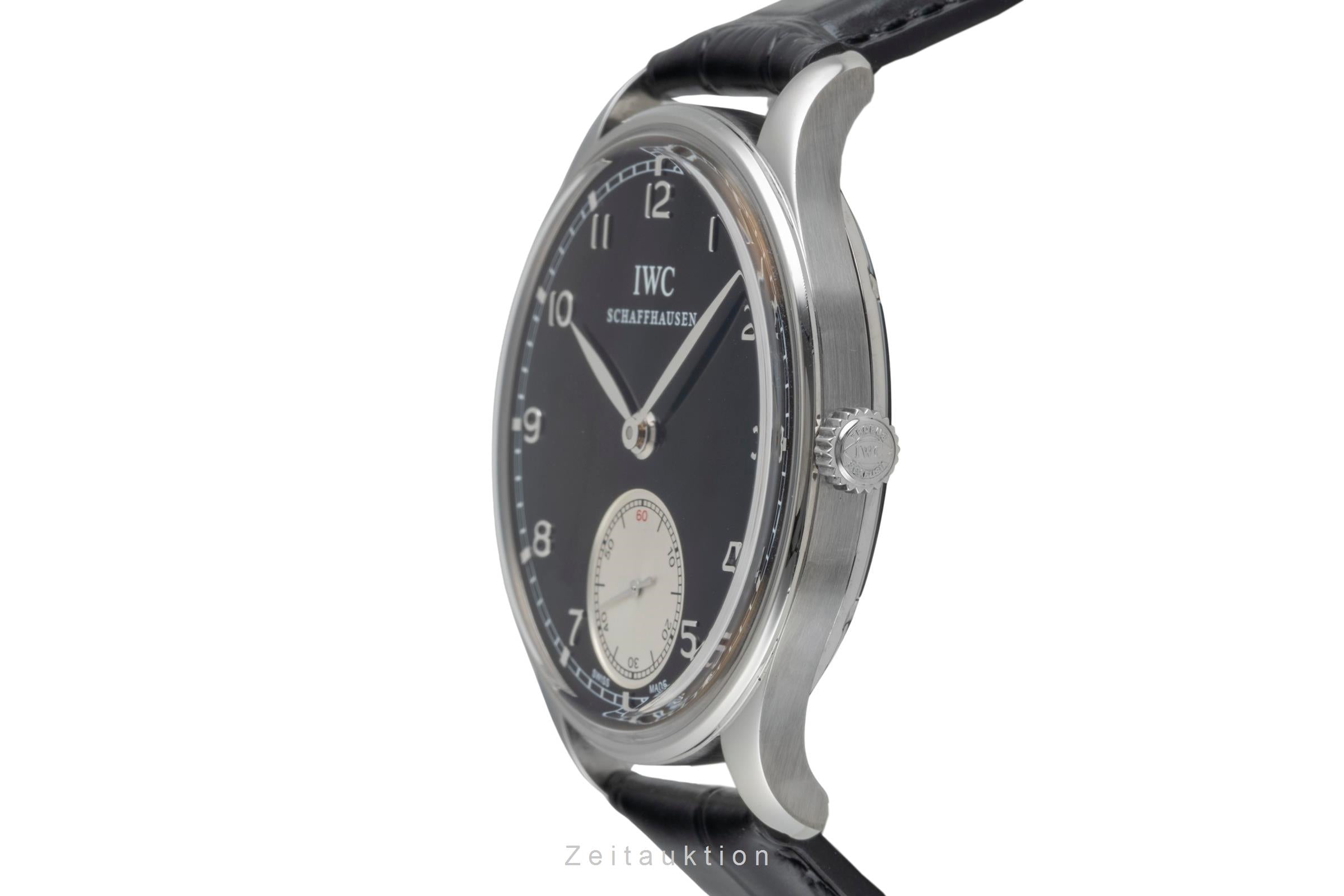 IWC Portugieser acier à remontage manuel montre pour hommes IW545404  [2604513]