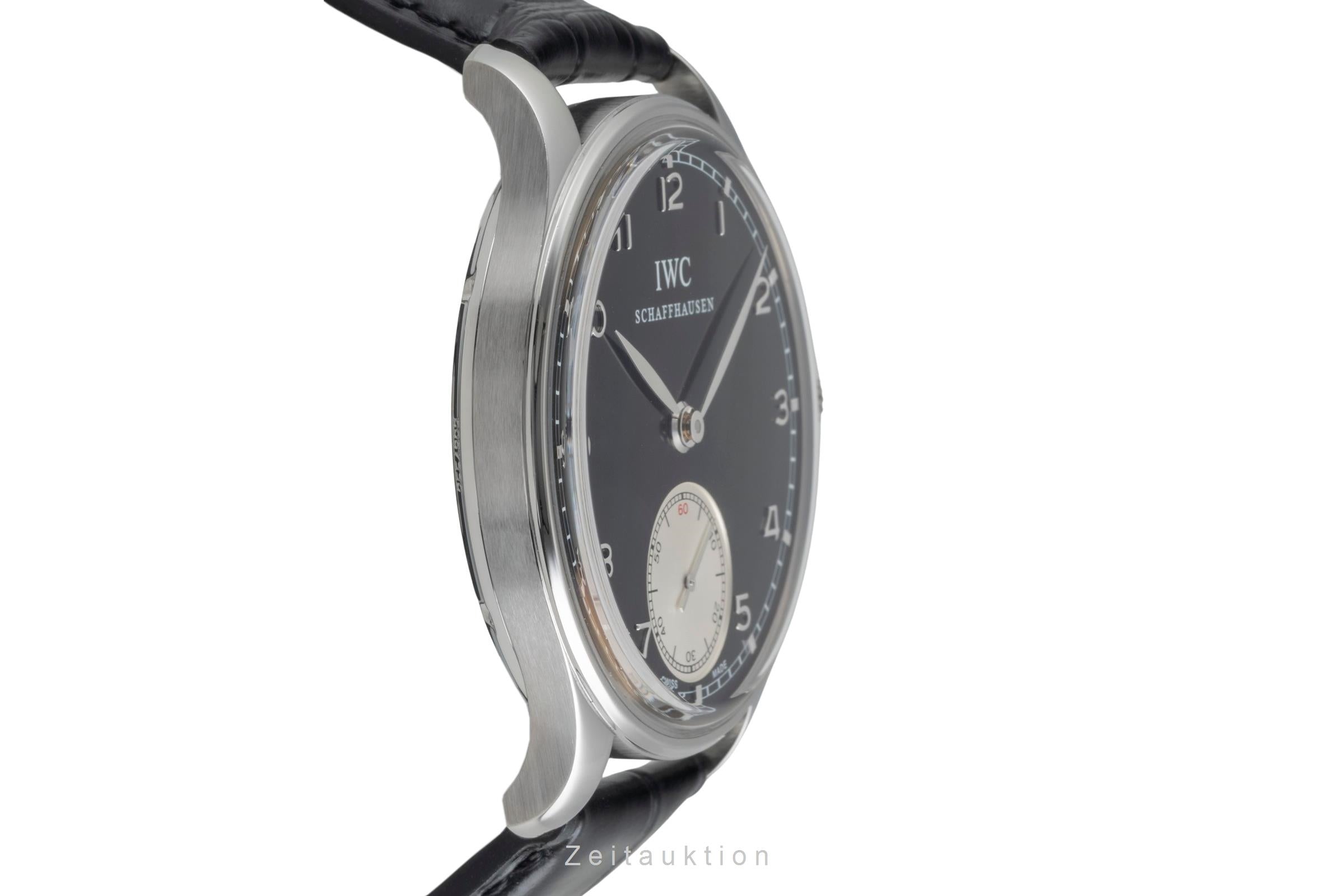 IWC Portugieser acier à remontage manuel montre pour hommes IW545404  [2604513]