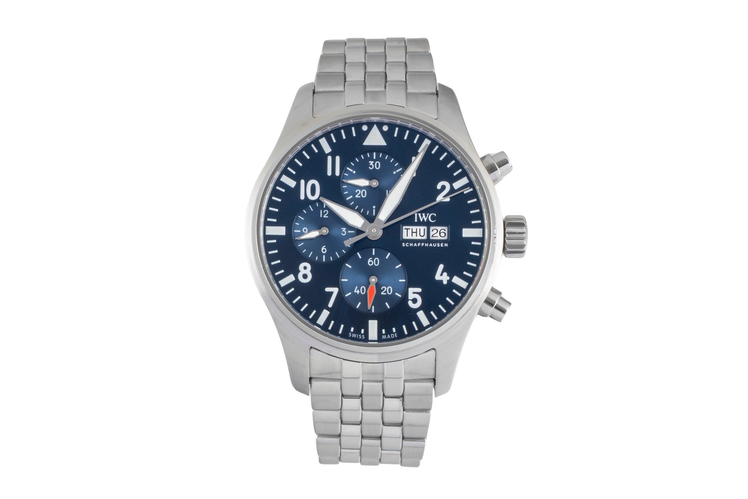 IWC Fliegerchronograph chronograph steel automatic men's watch IW378004  [2604519]