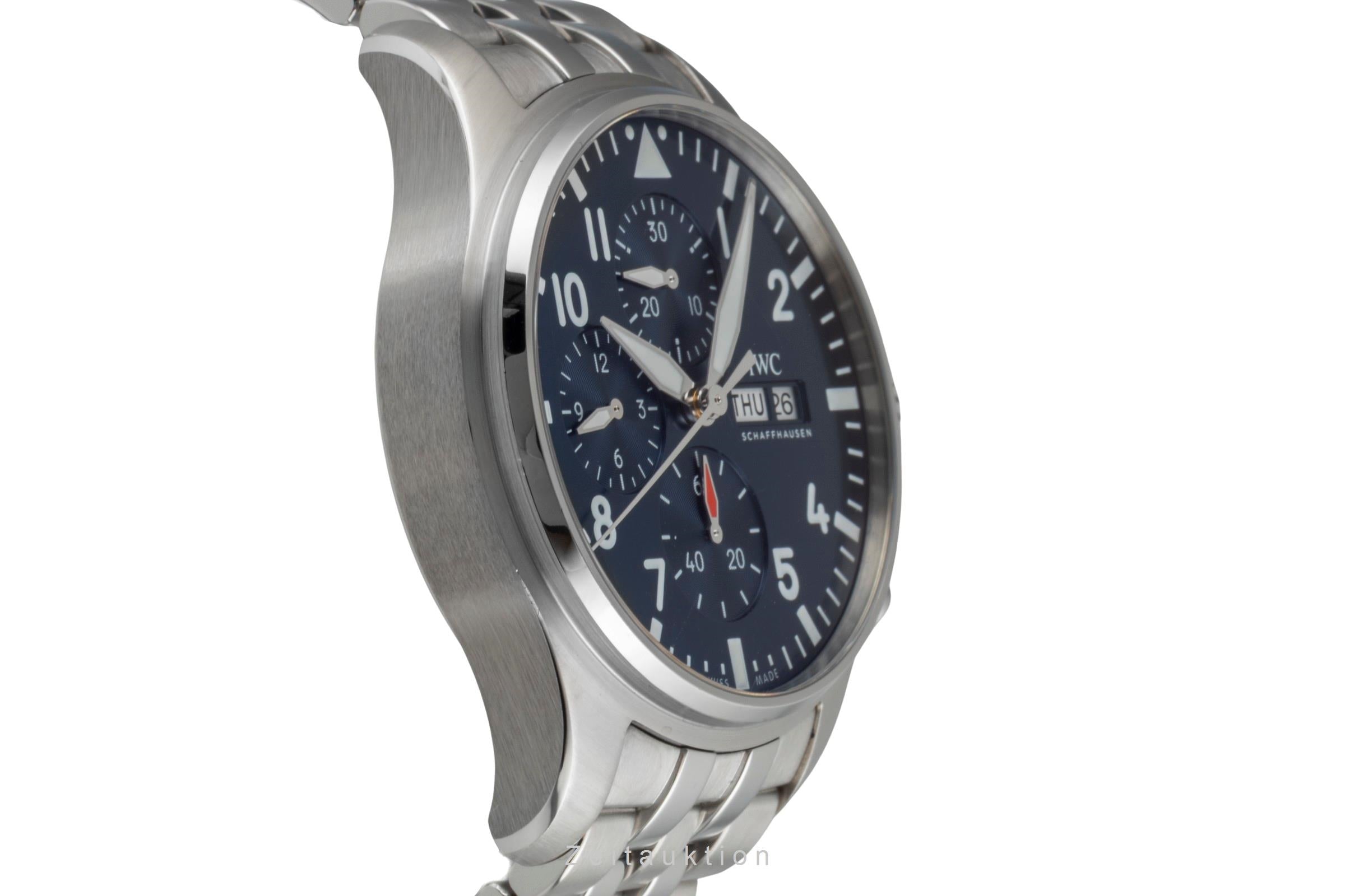 IWC Fliegerchronograph cronógrafo acero automático reloj para caballeros IW378004  [2604519]