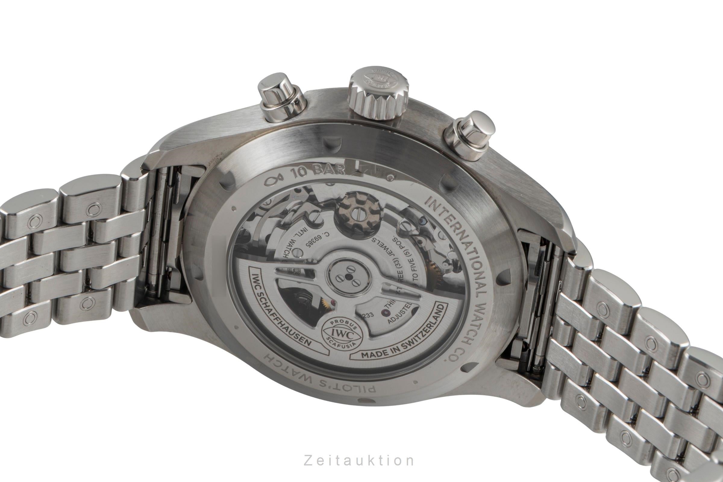 IWC Fliegerchronograph cronógrafo acero automático reloj para caballeros IW378004  [2604519]