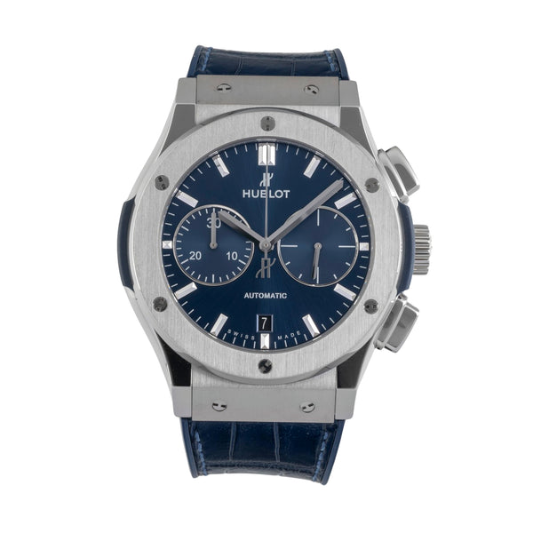 Hublot Classic Fusion cronografo titanio automatismo orologio da uomo 521.NX.7170.LR LP: 12000EUR  [2604521]