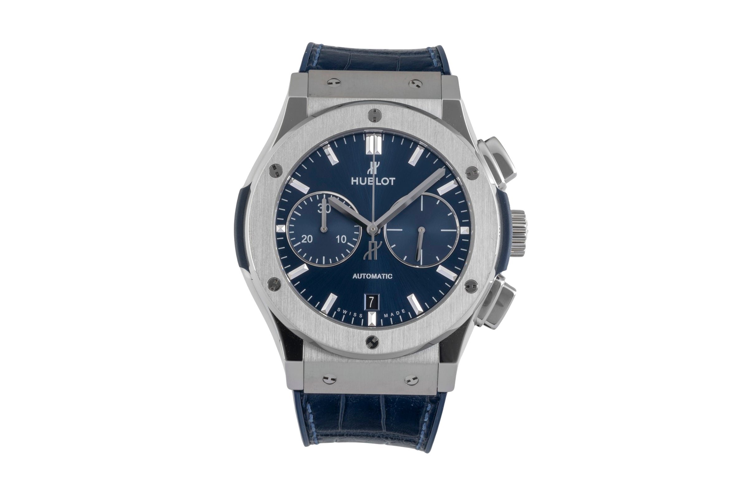 Hublot Classic Fusion cronografo titanio automatismo orologio da uomo 521.NX.7170.LR LP: 12000EUR  [2604521]