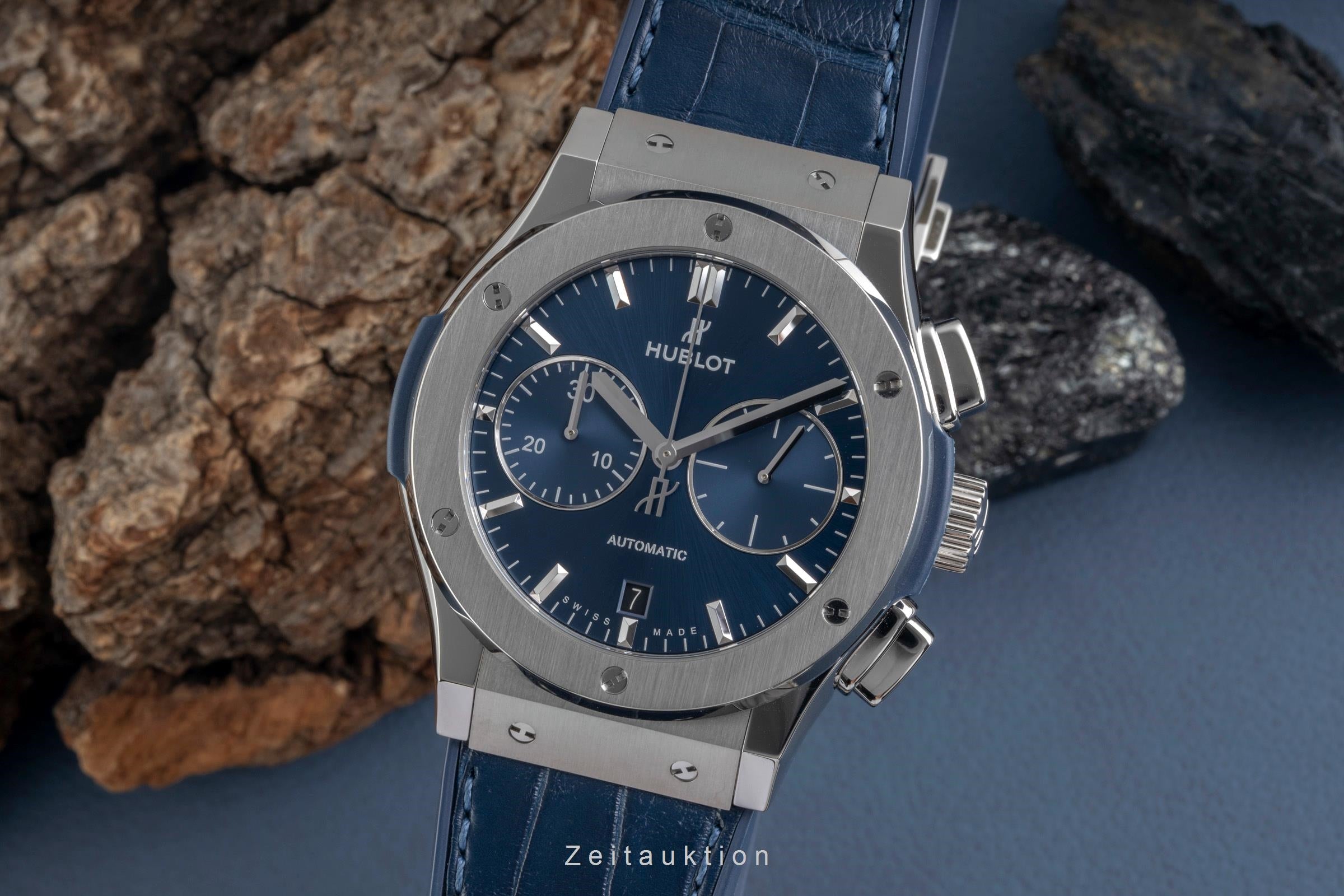 Hublot Classic Fusion cronografo titanio automatismo orologio da uomo 521.NX.7170.LR LP: 12000EUR  [2604521]