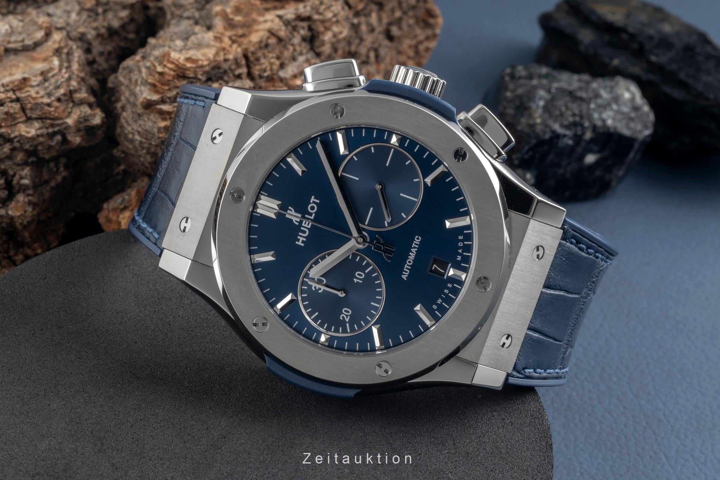 Hublot Classic Fusion cronografo titanio automatismo orologio da uomo 521.NX.7170.LR LP: 12000EUR  [2604521]