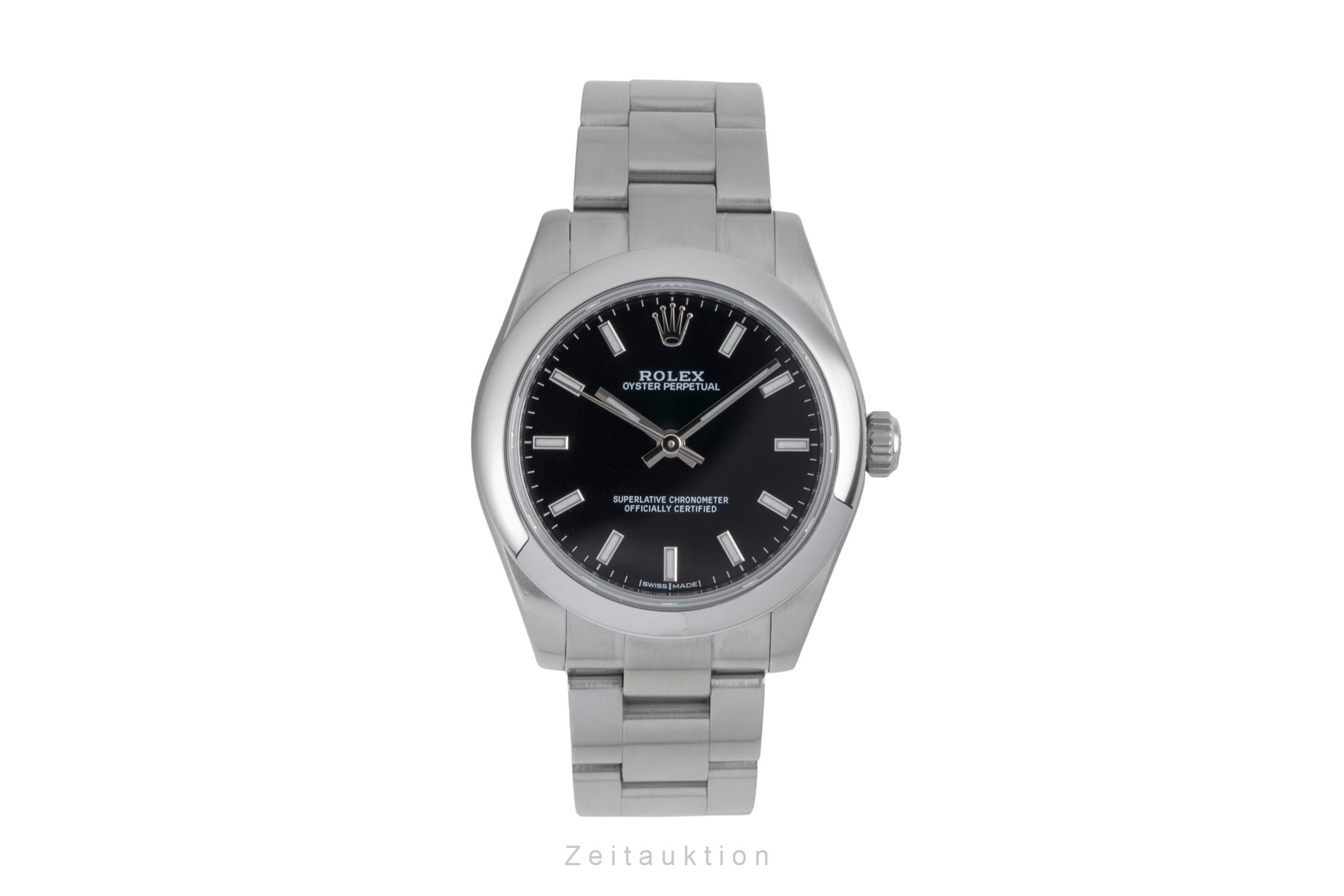 Rolex Oyster Perpetual acero automático reloj para damas  177200  [2604525]