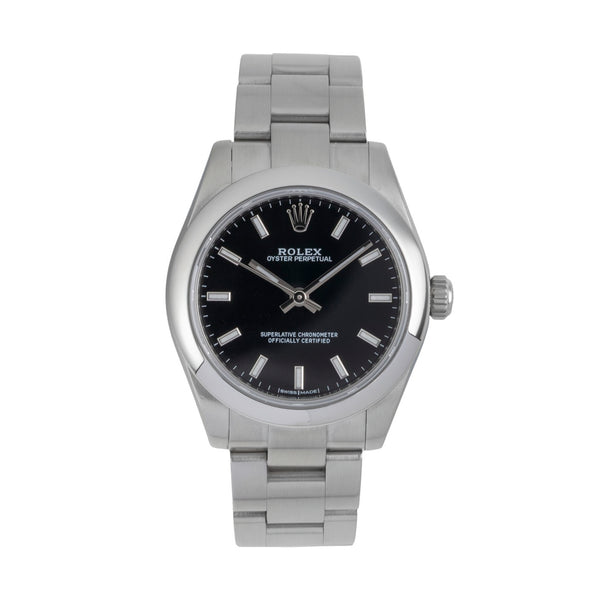 Rolex Oyster Perpetual acero automático reloj para damas  177200  [2604525]