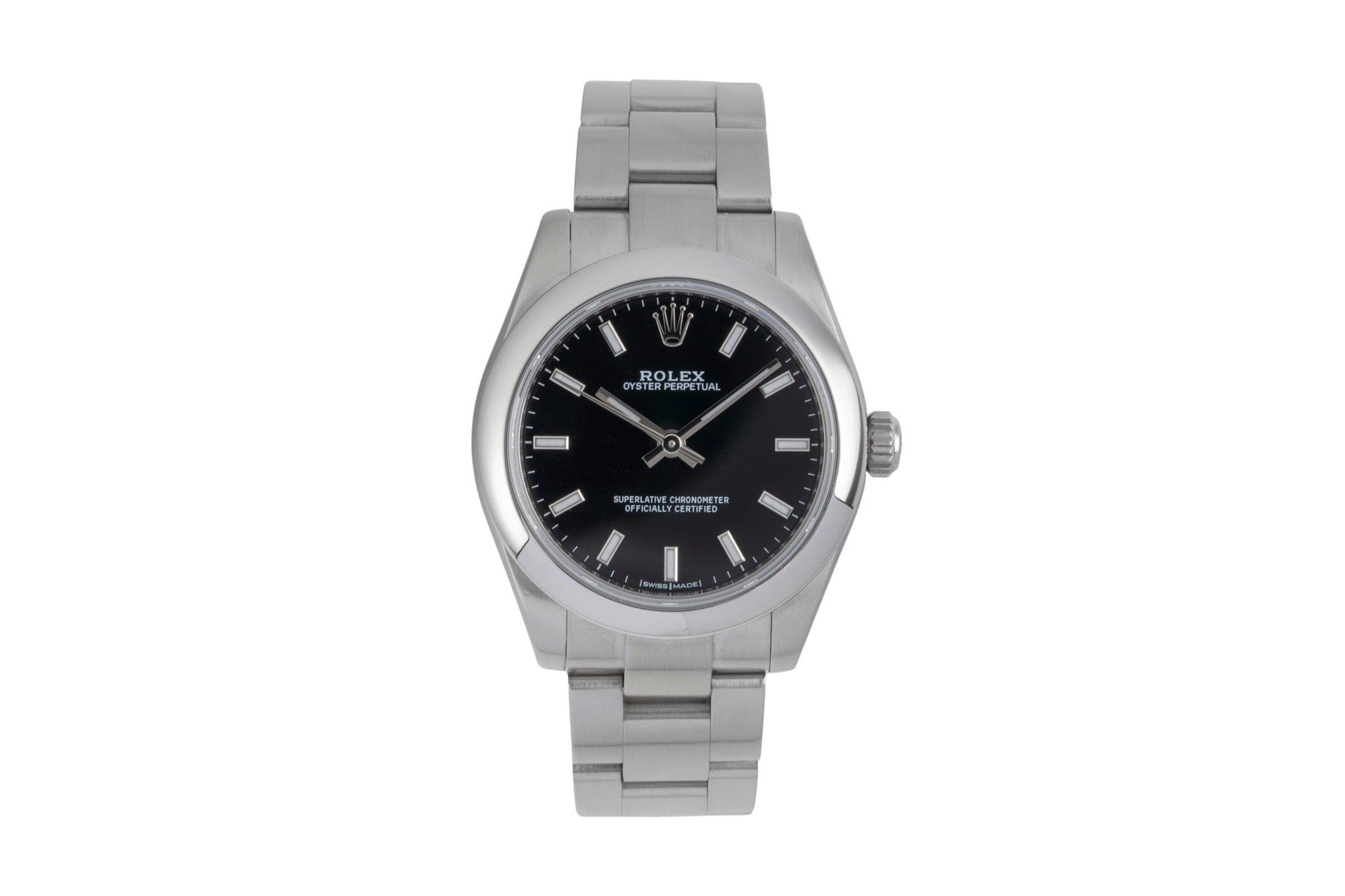 Rolex Oyster Perpetual acero automático reloj para damas  177200  [2604525]