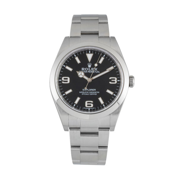 Rolex Explorer acier automatique montre pour hommes 214270  [2604526]