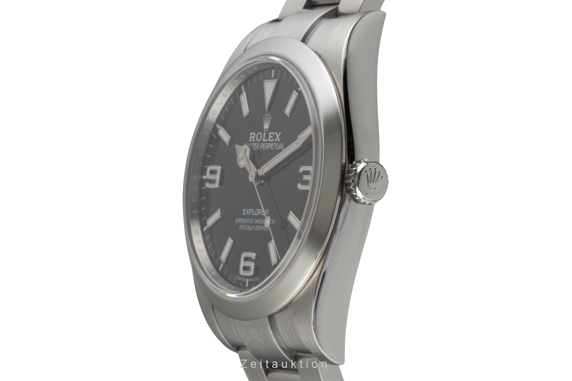 Rolex Explorer acier automatique montre pour hommes 214270  [2604526]