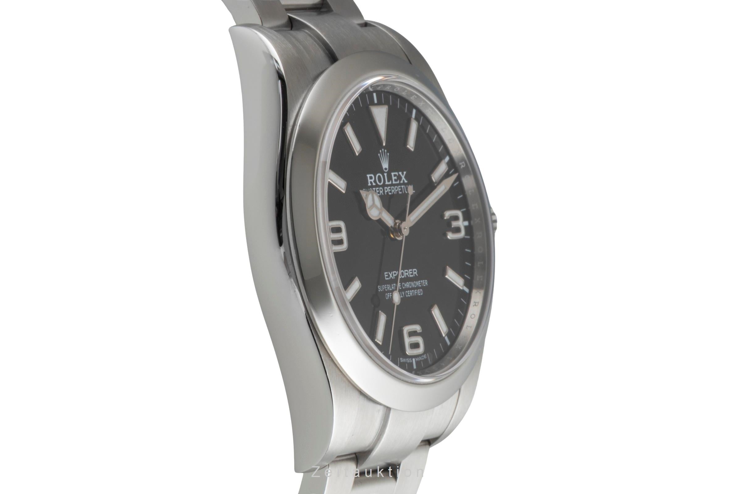 Rolex Explorer acier automatique montre pour hommes 214270  [2604526]